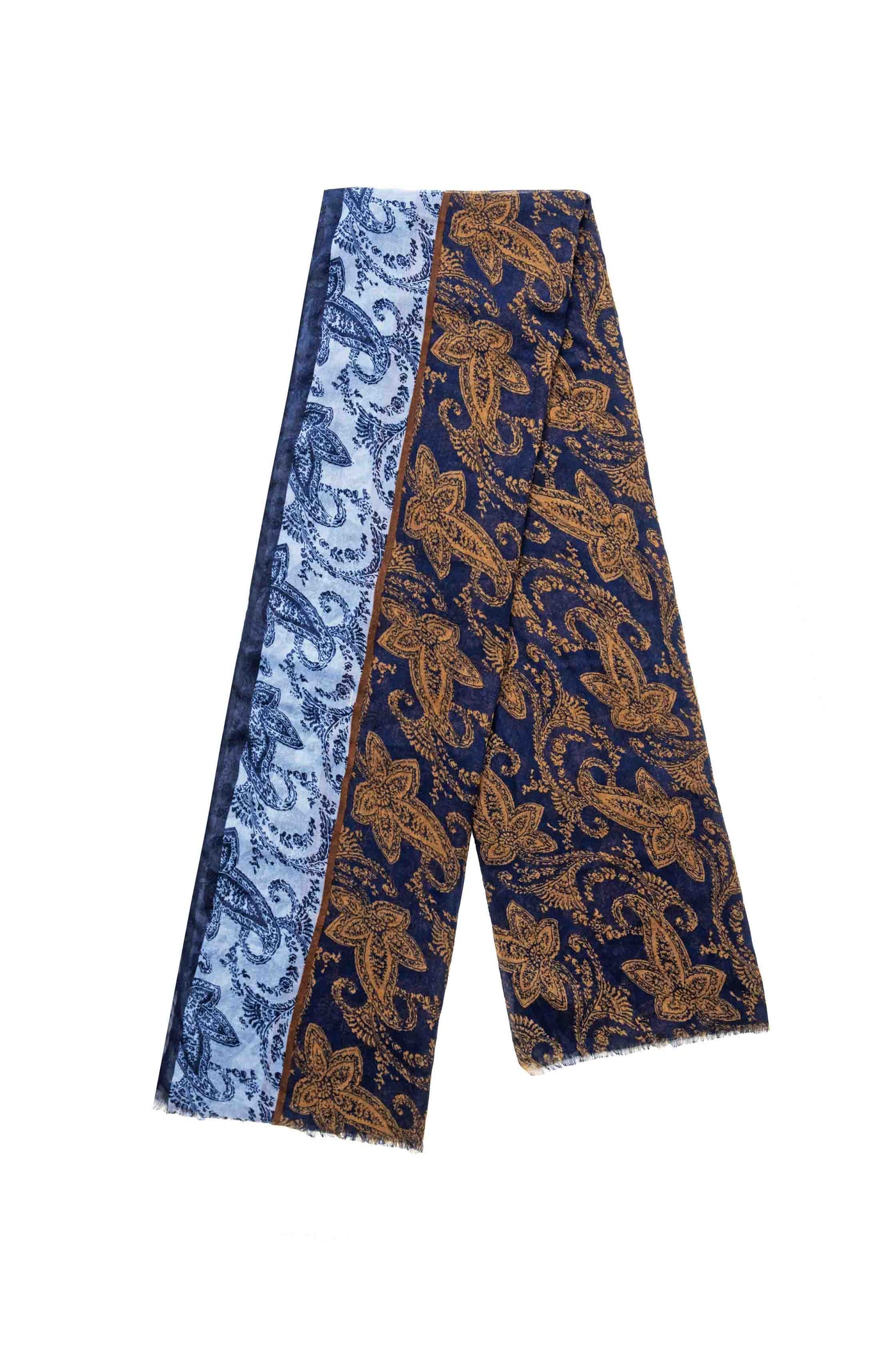 Foulard imprimé marine - Aurele