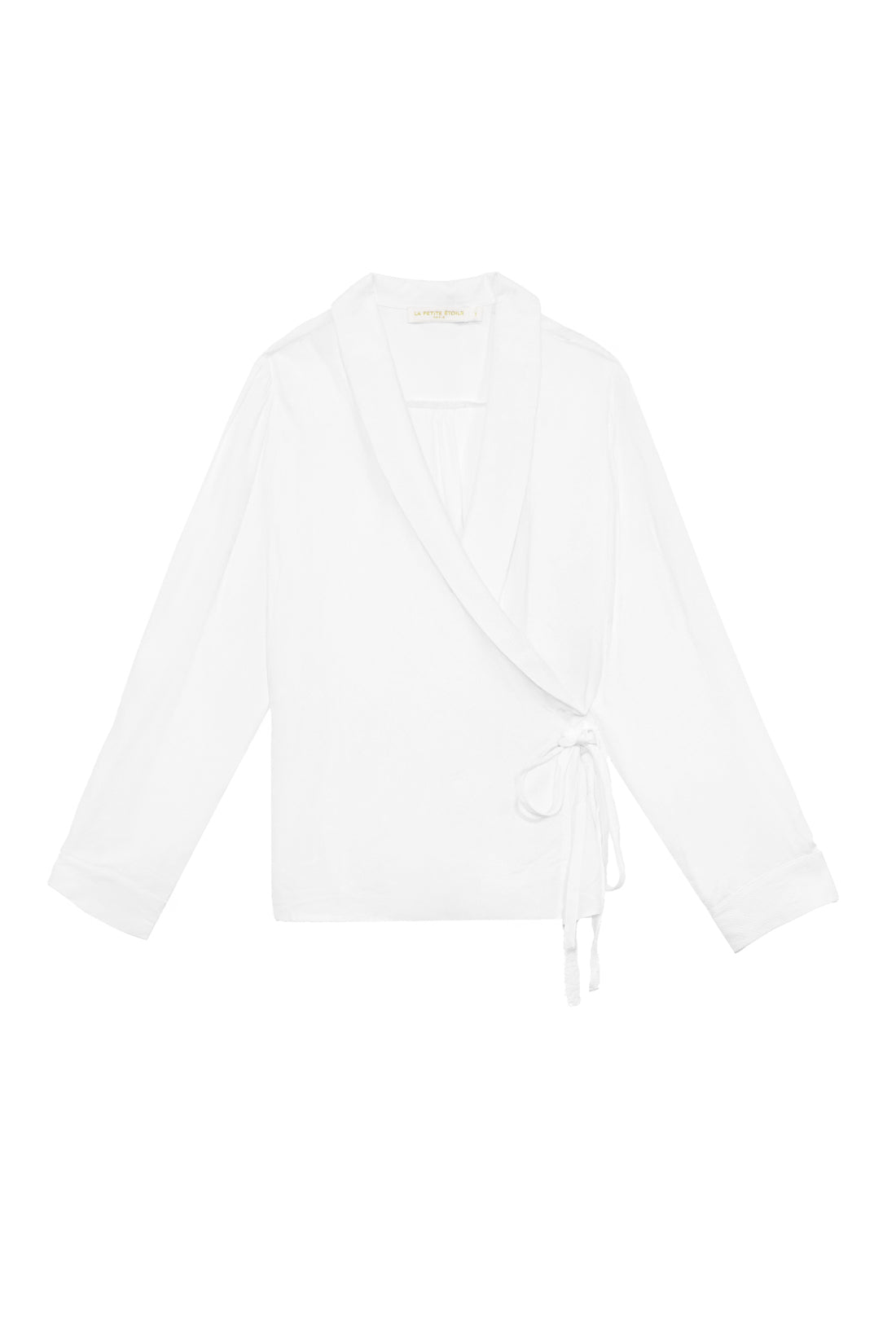 Bea wrap Blouse - White