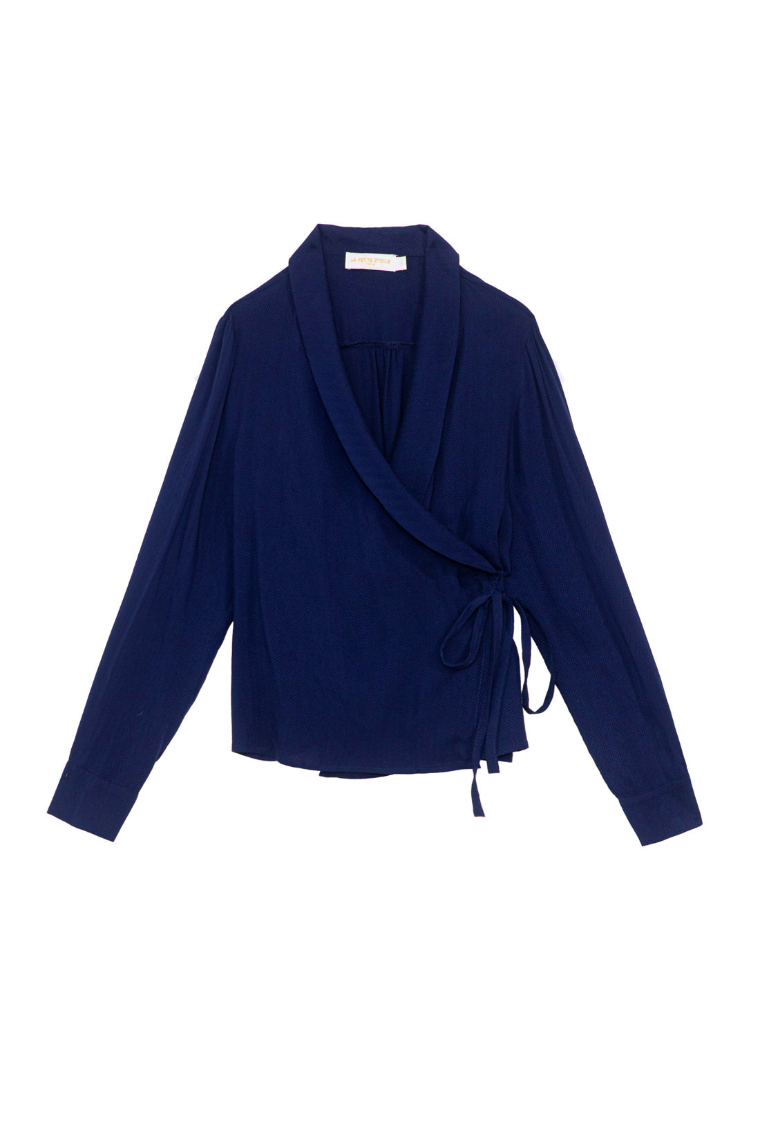 Blouse cache coeur Bea - Marine