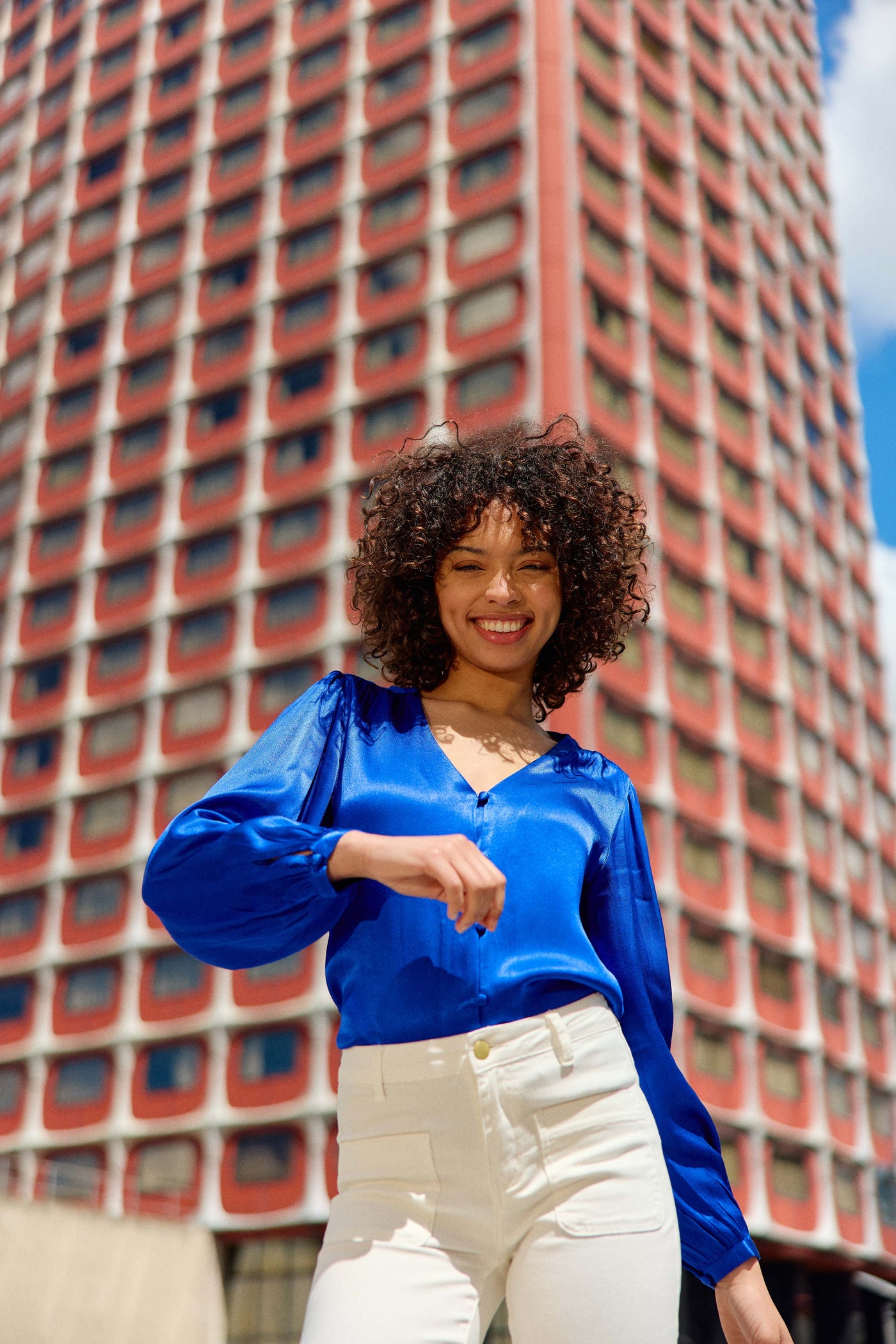 Blouse Bianca - 20-bleu