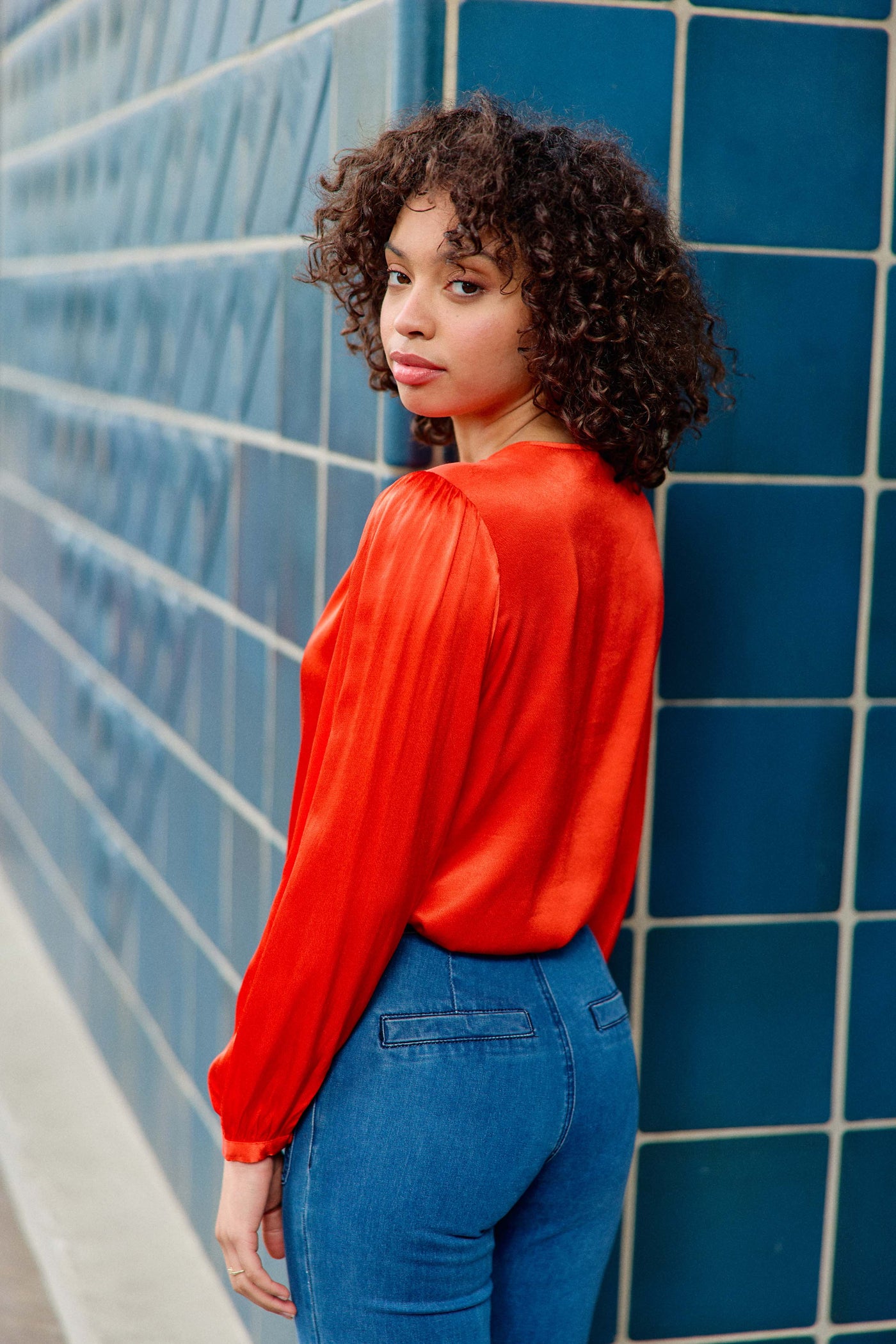 Blouse Bianca - Red