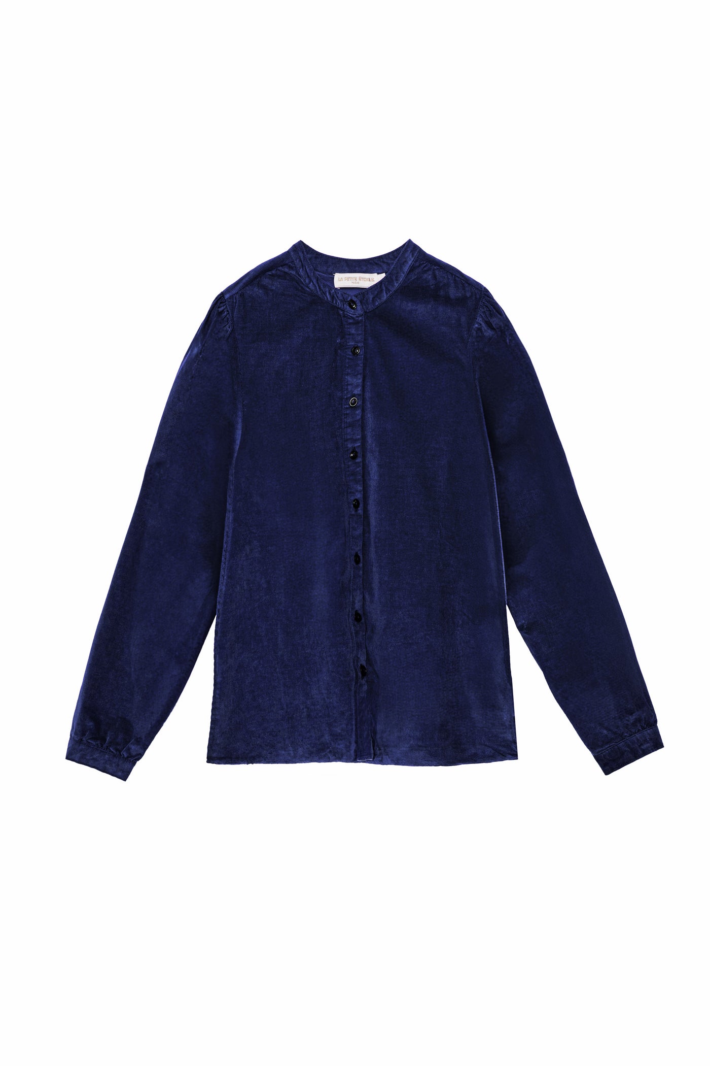 Velvet blouse Blondie - Navy