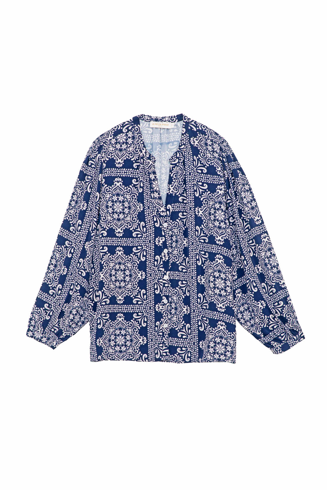 Caisy loose Blouse - Navy