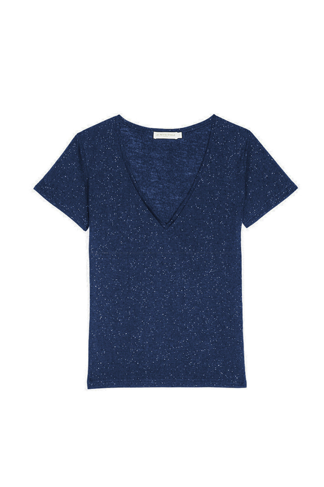 T-shirt col V Elvie - Marine