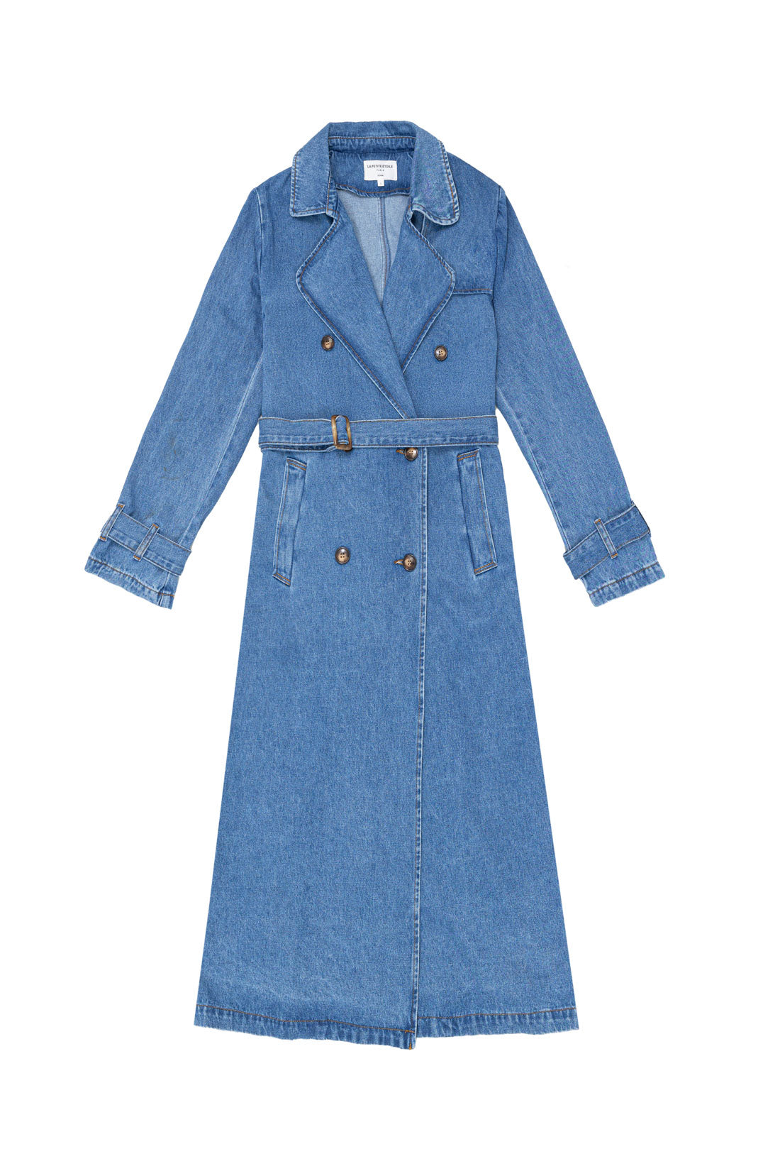 Trench en denim Farago - Stone