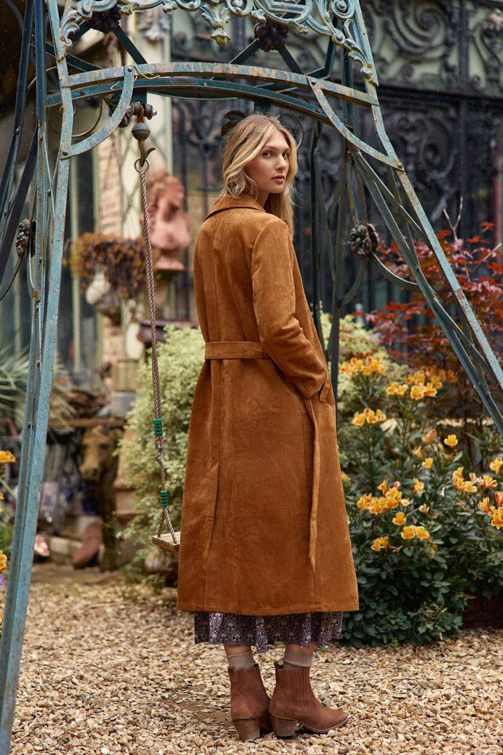 Trench coat camel - Faragot