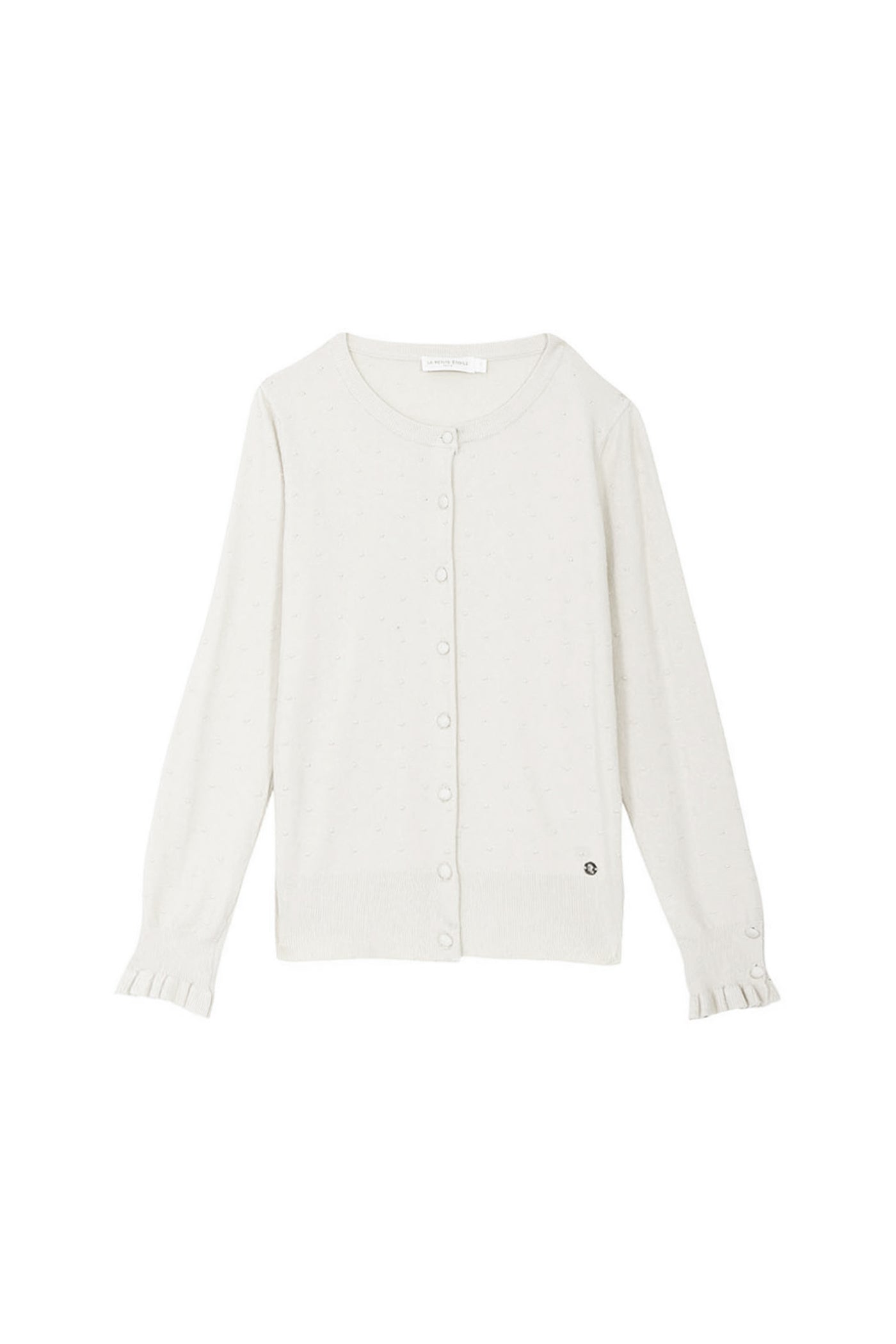 Fitted ecru cardigan - Forina