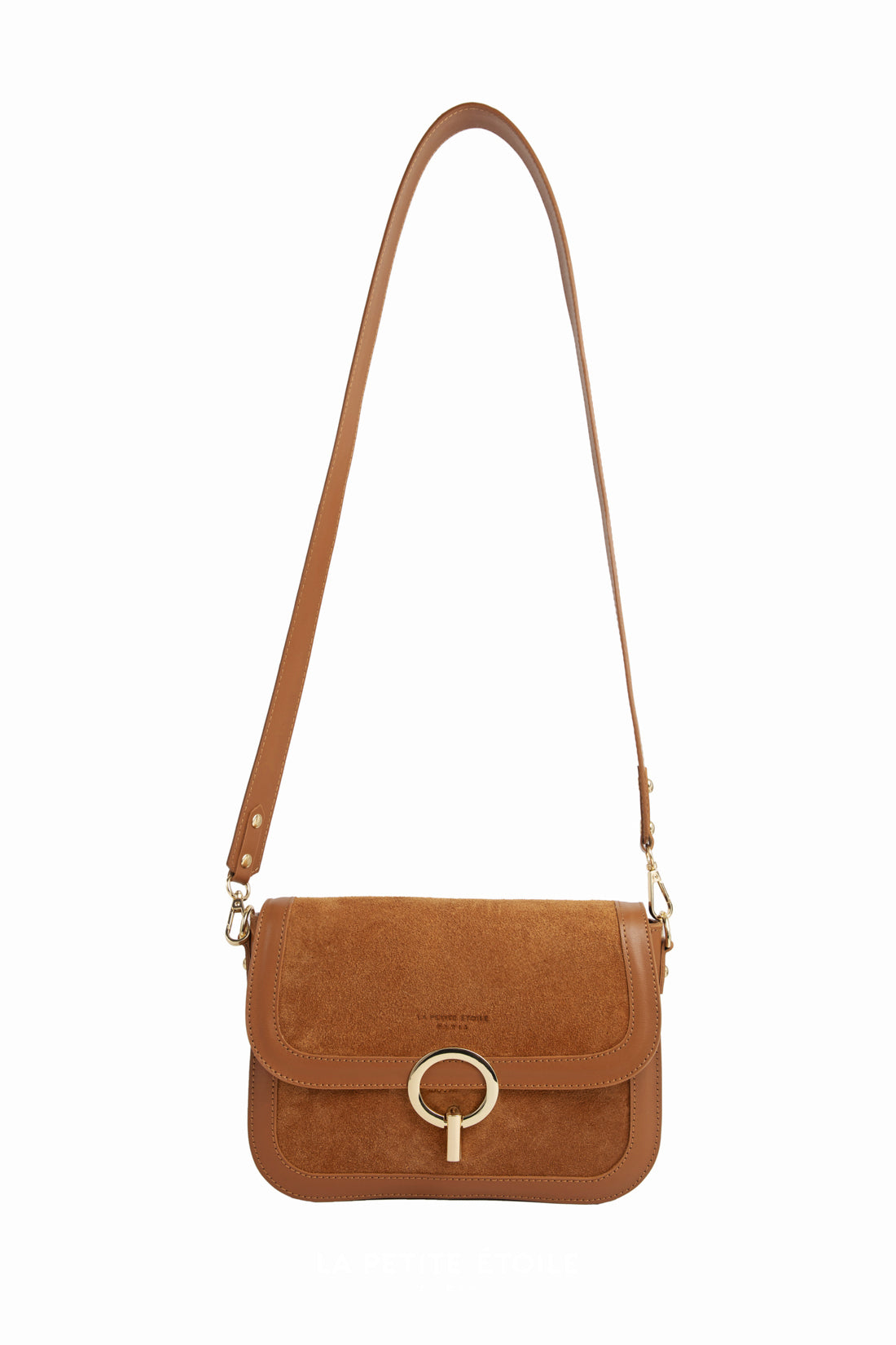 James Leather Bag - Camel