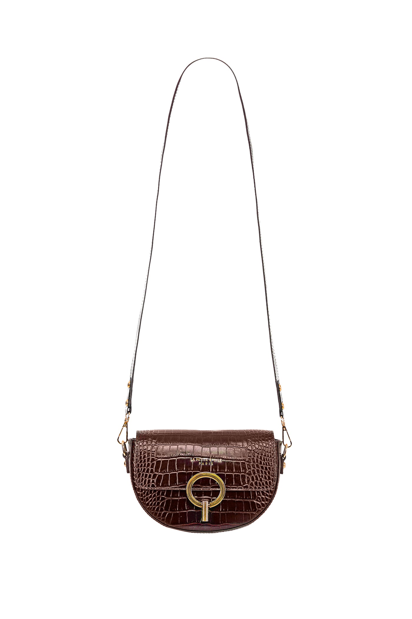 Sac Jim - Croco Marron