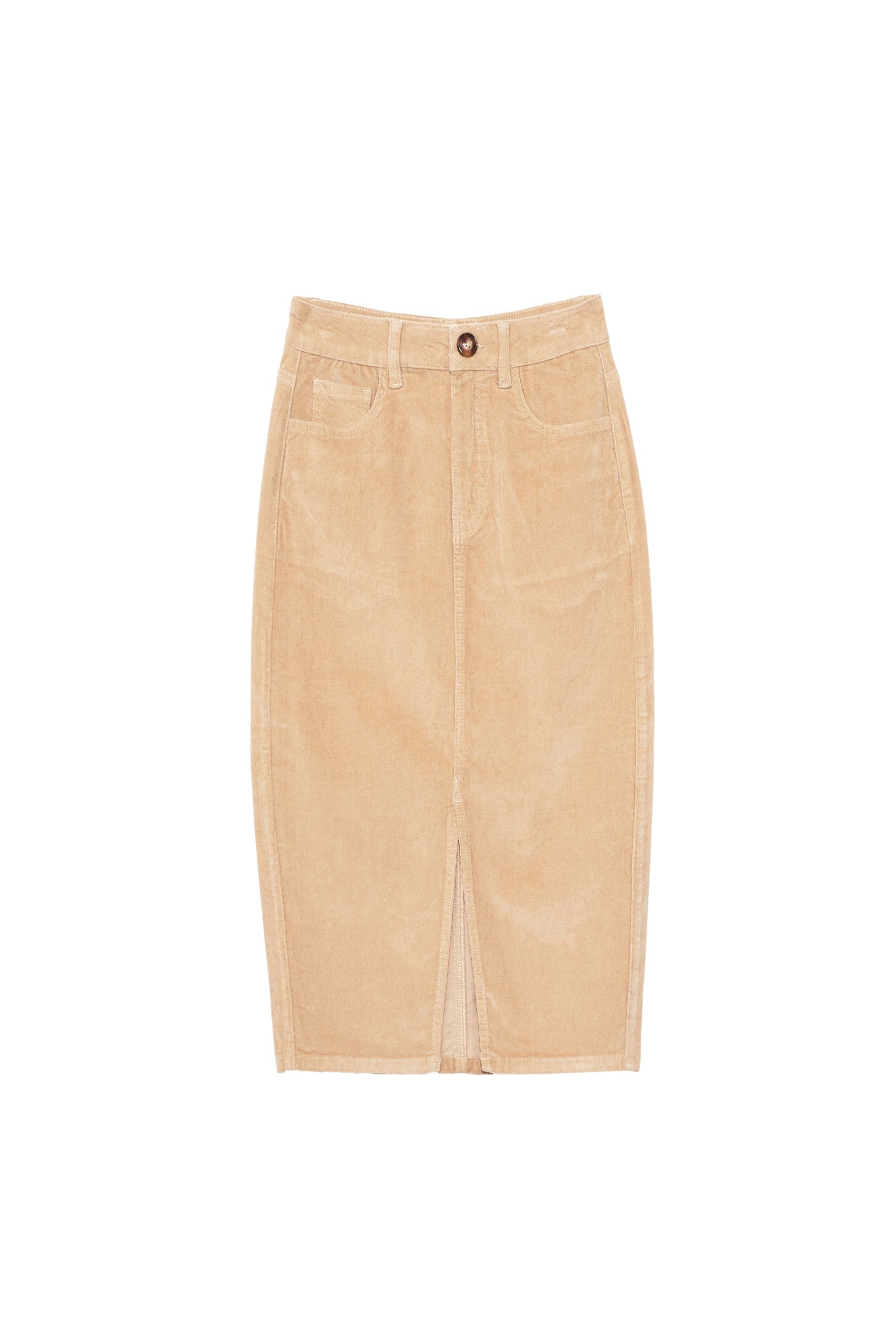 Velvet skirt Jomia - Beige