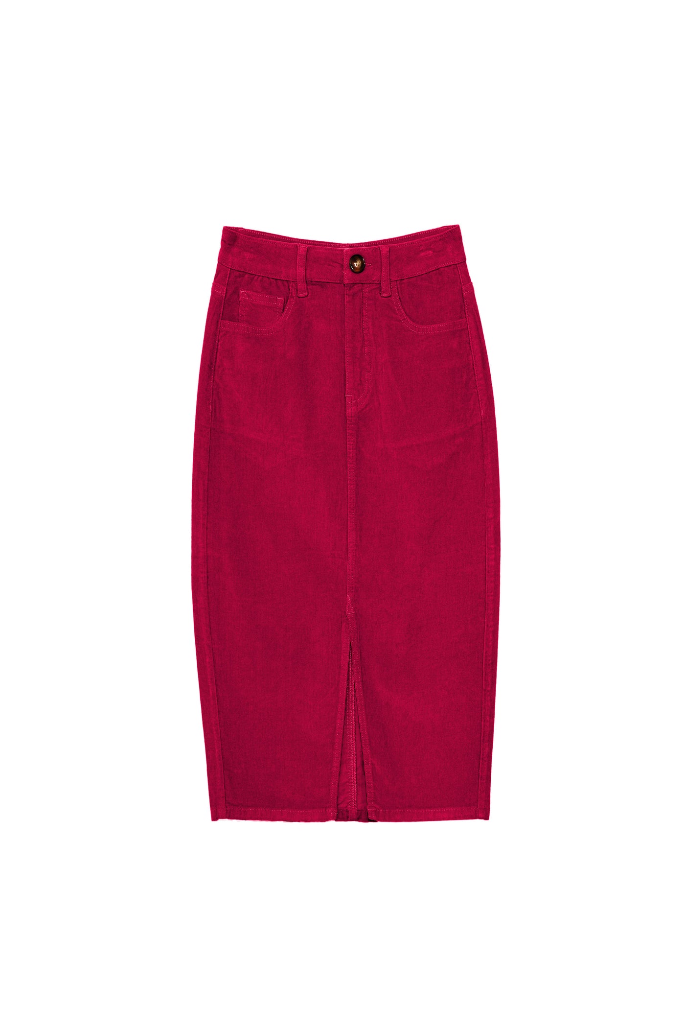 Velvet skirt Jomia - Raspberry