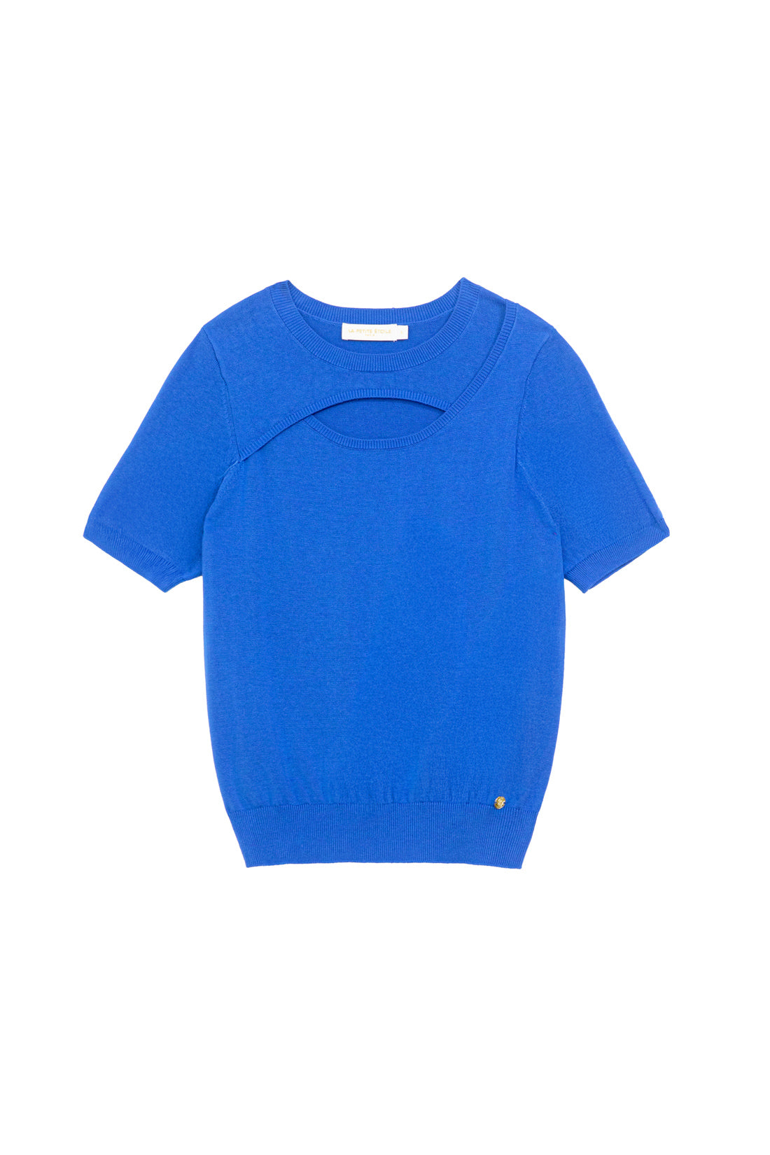 Pull manches courtes Maiwen - Bleu