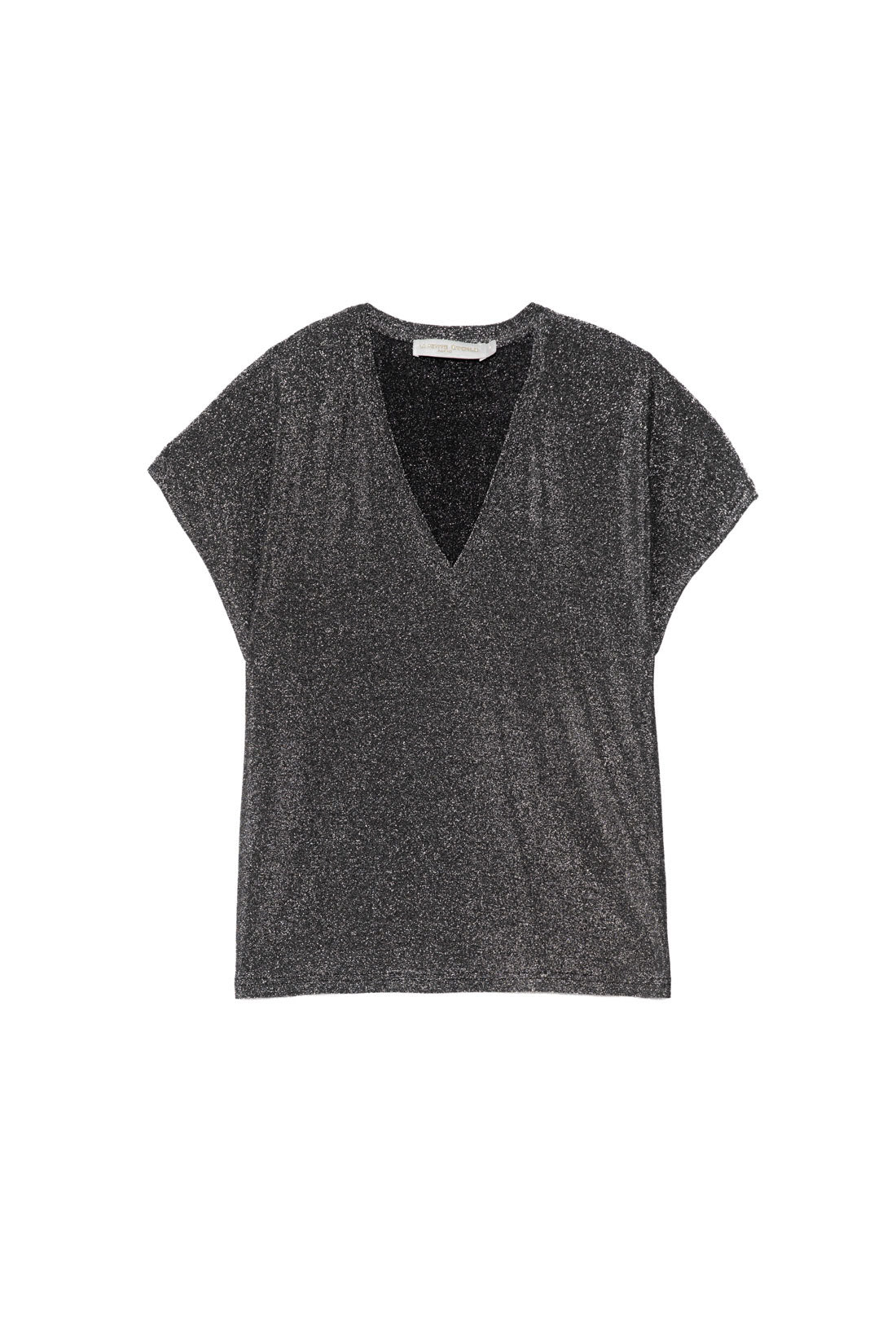 Silver glitter t-shirt - Marcelina