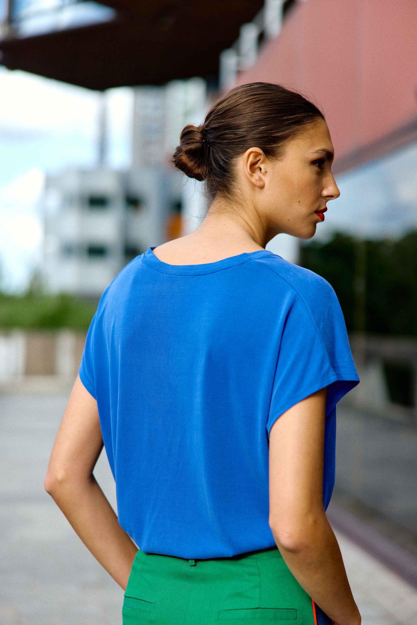 T-shirt Marcelina - 20-blue