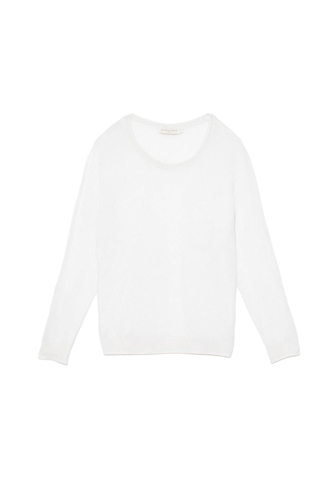 Marie Fine Sweater - Ecru