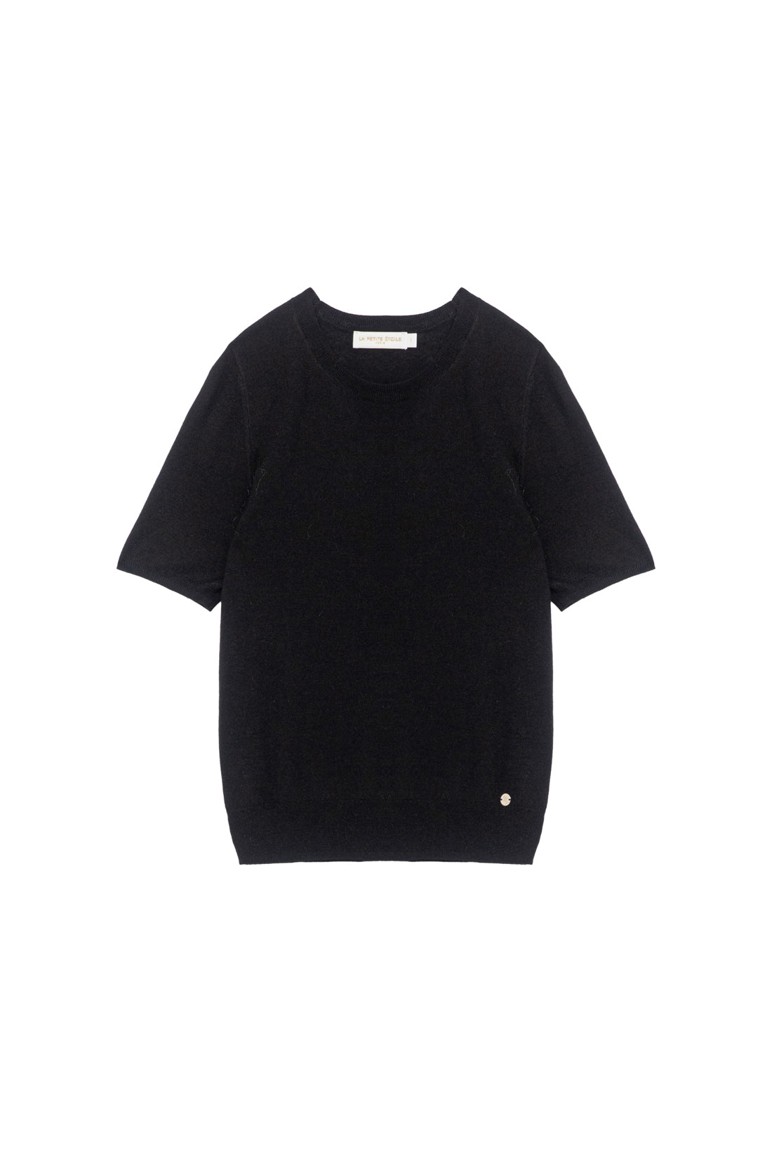 Pull manches courtes Marilou - Noir