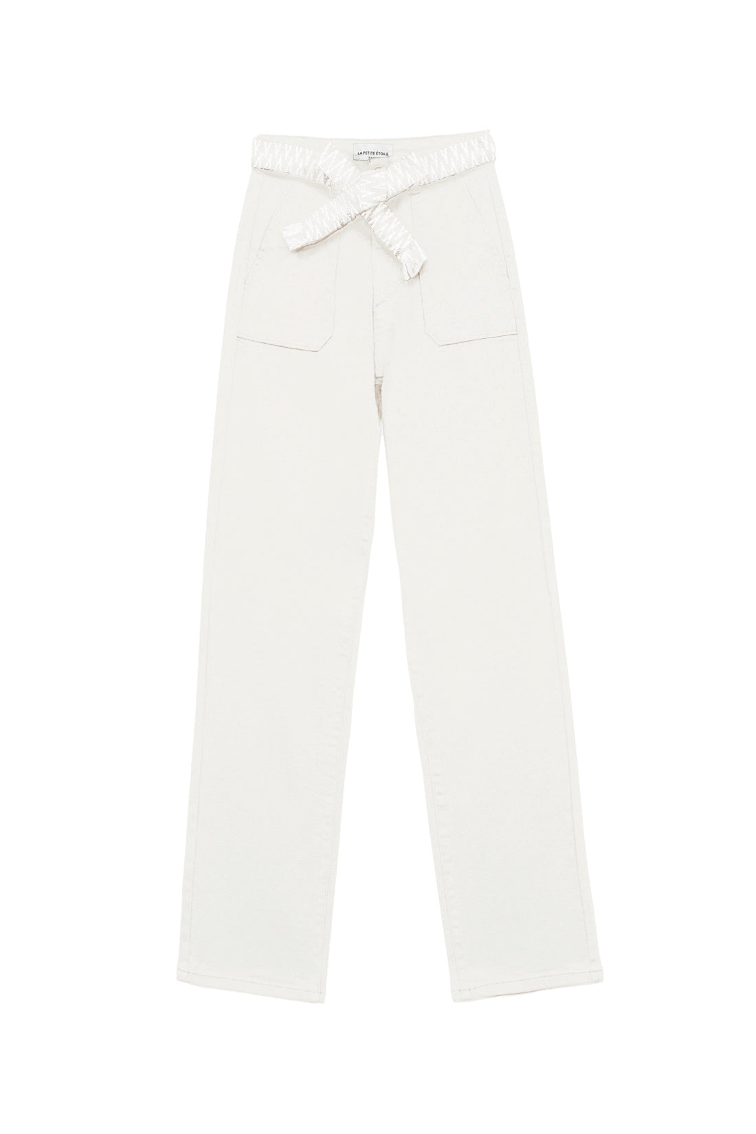 Pantalon droit Marisol - Blanc