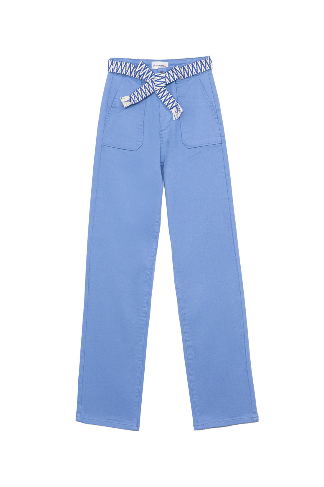 Pantalon droit Marisol - Bleu