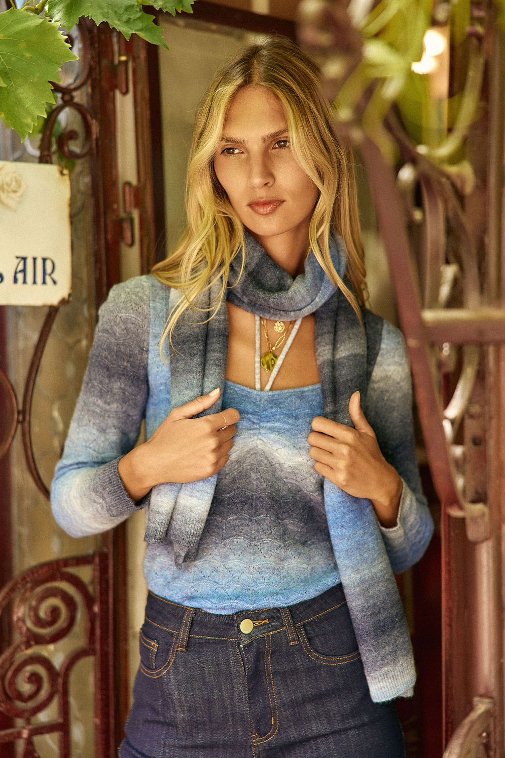 Sweater Melodie - Blue