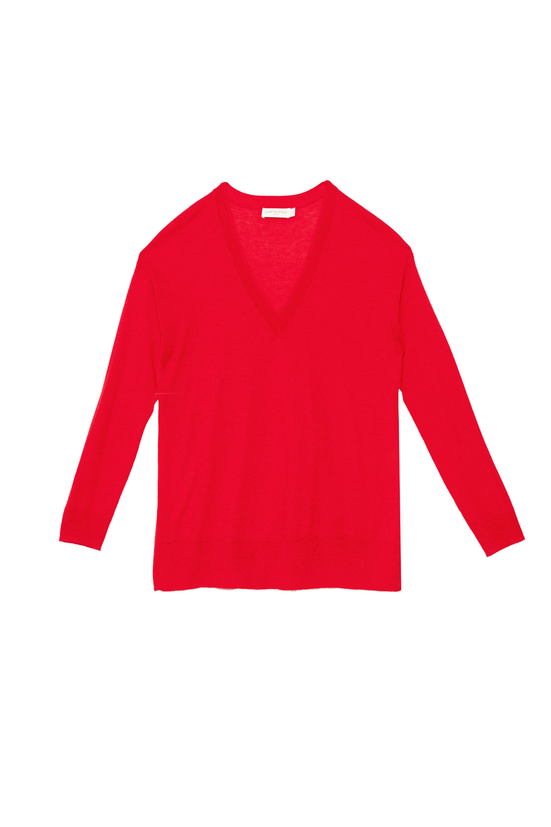 Red knit jumper - Melya