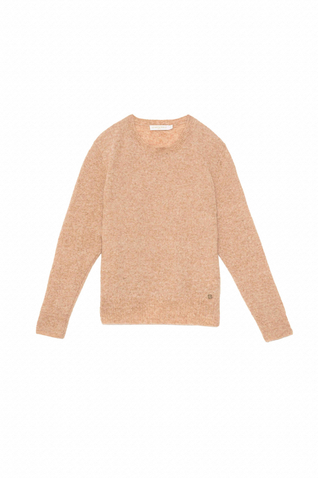 Pull en maille camel - Monty