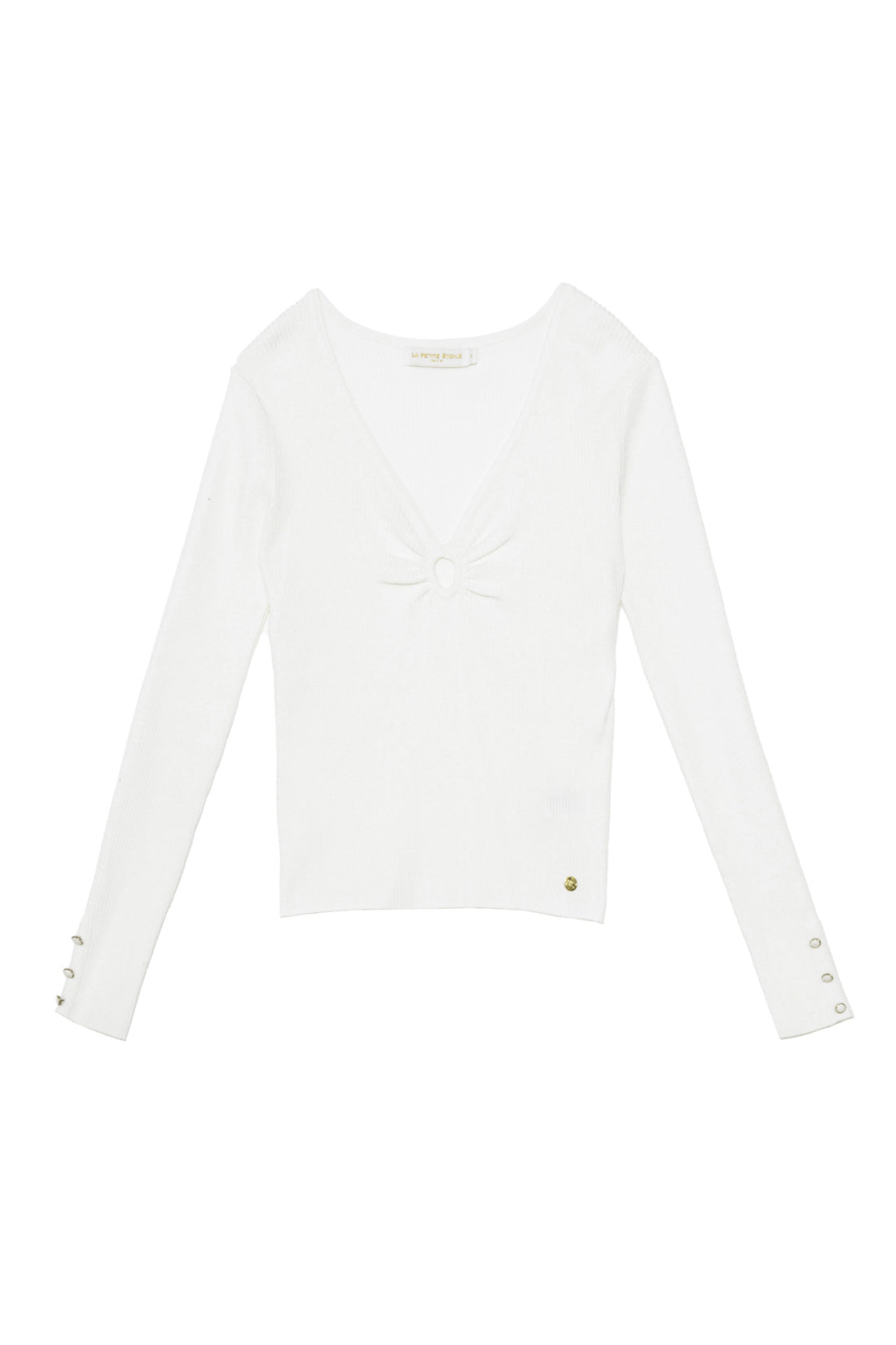 Pull en maille blanc - Moza