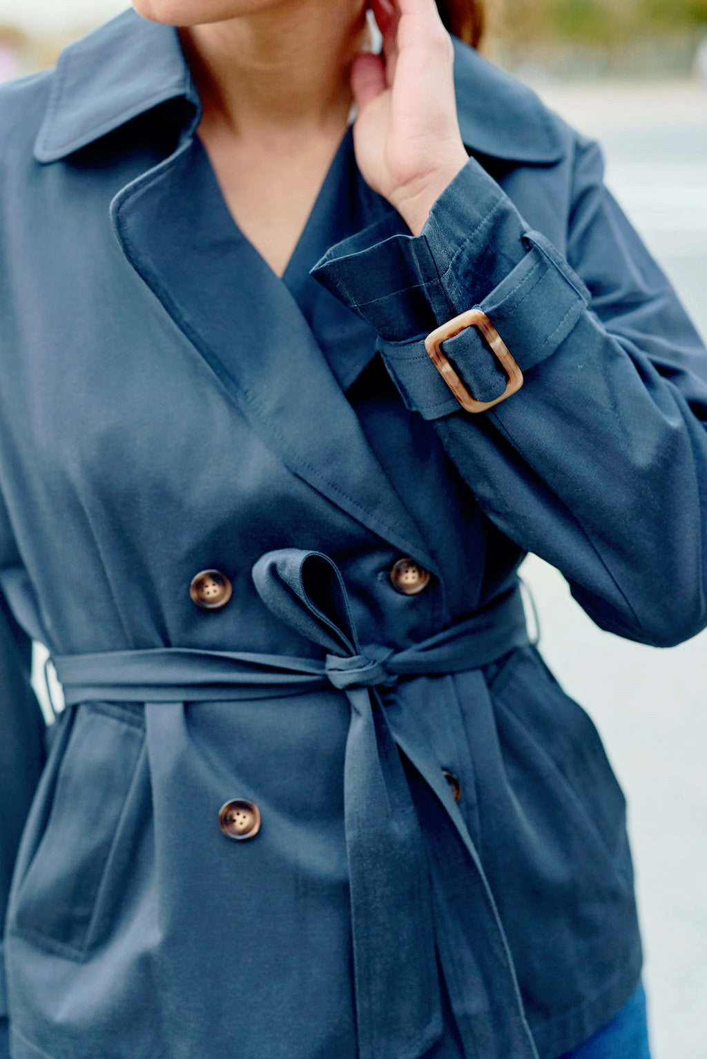 Short trench Narago - Navy