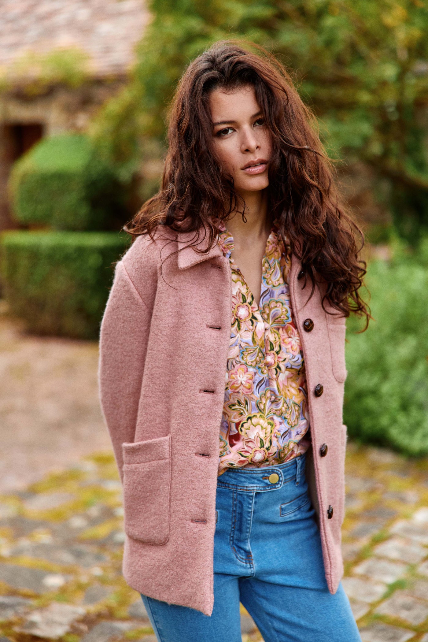 Coat Nita - Pink