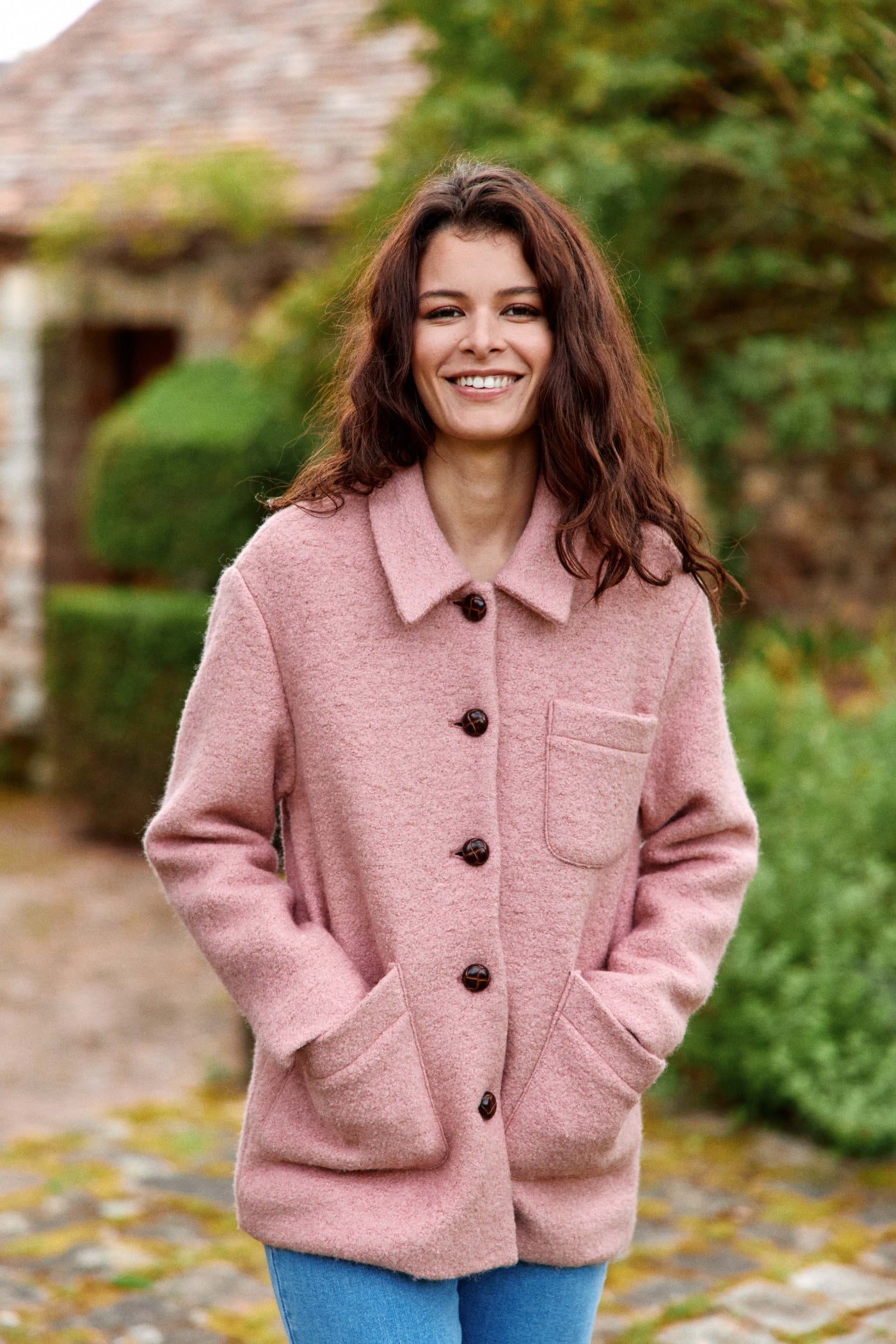 Coat Nita - Pink