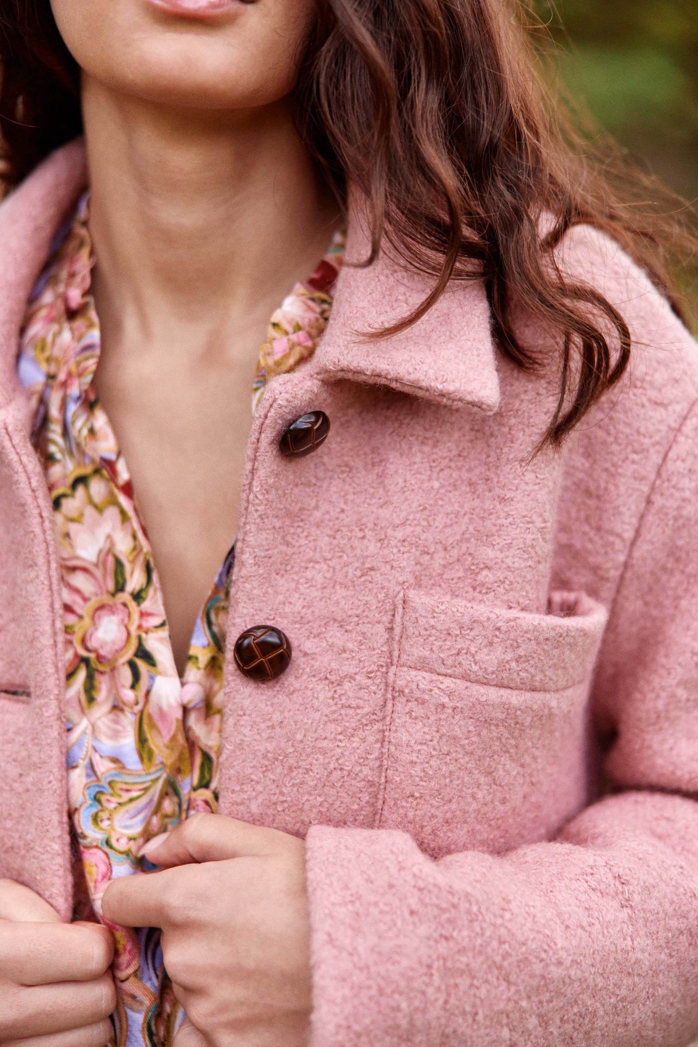 Coat Nita - Pink