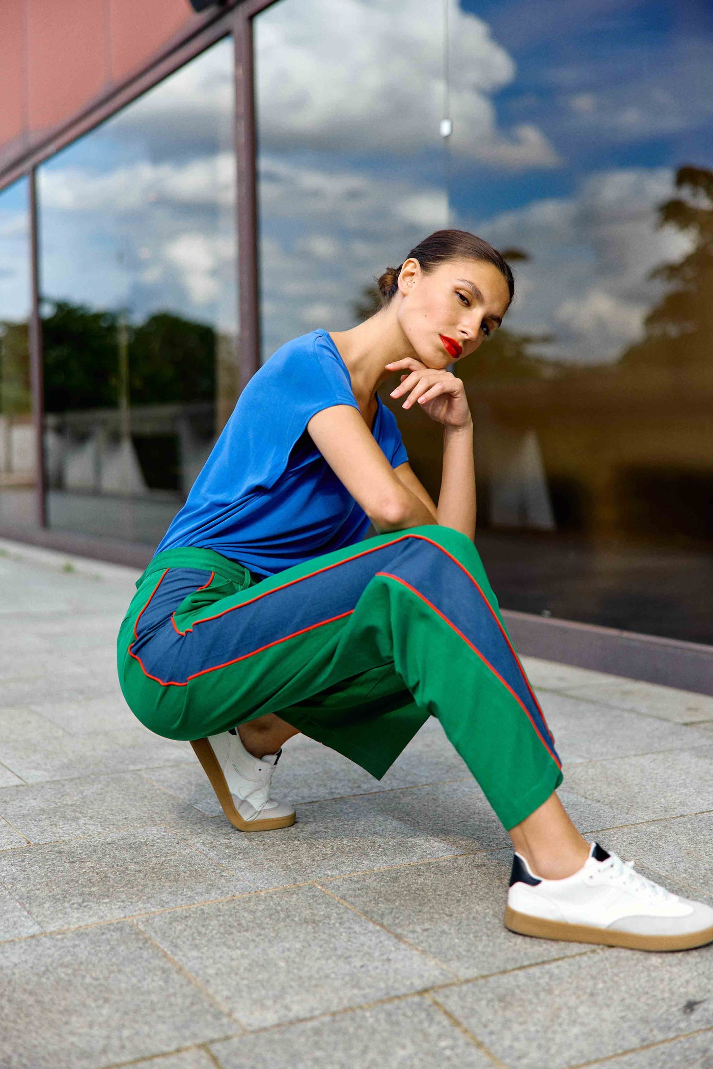 Trousers Paige - Green