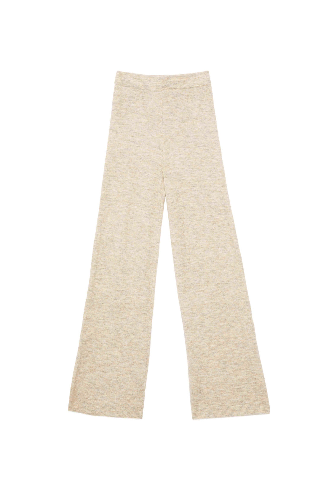 Pantalon en maille beige - Parlen