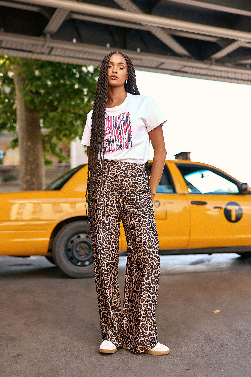 Trousers Polia - Leopard