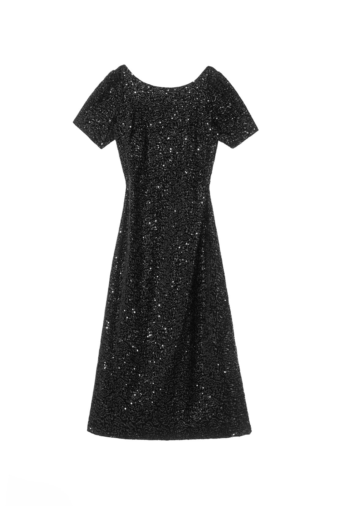 Robe noir à sequins - Rinesa