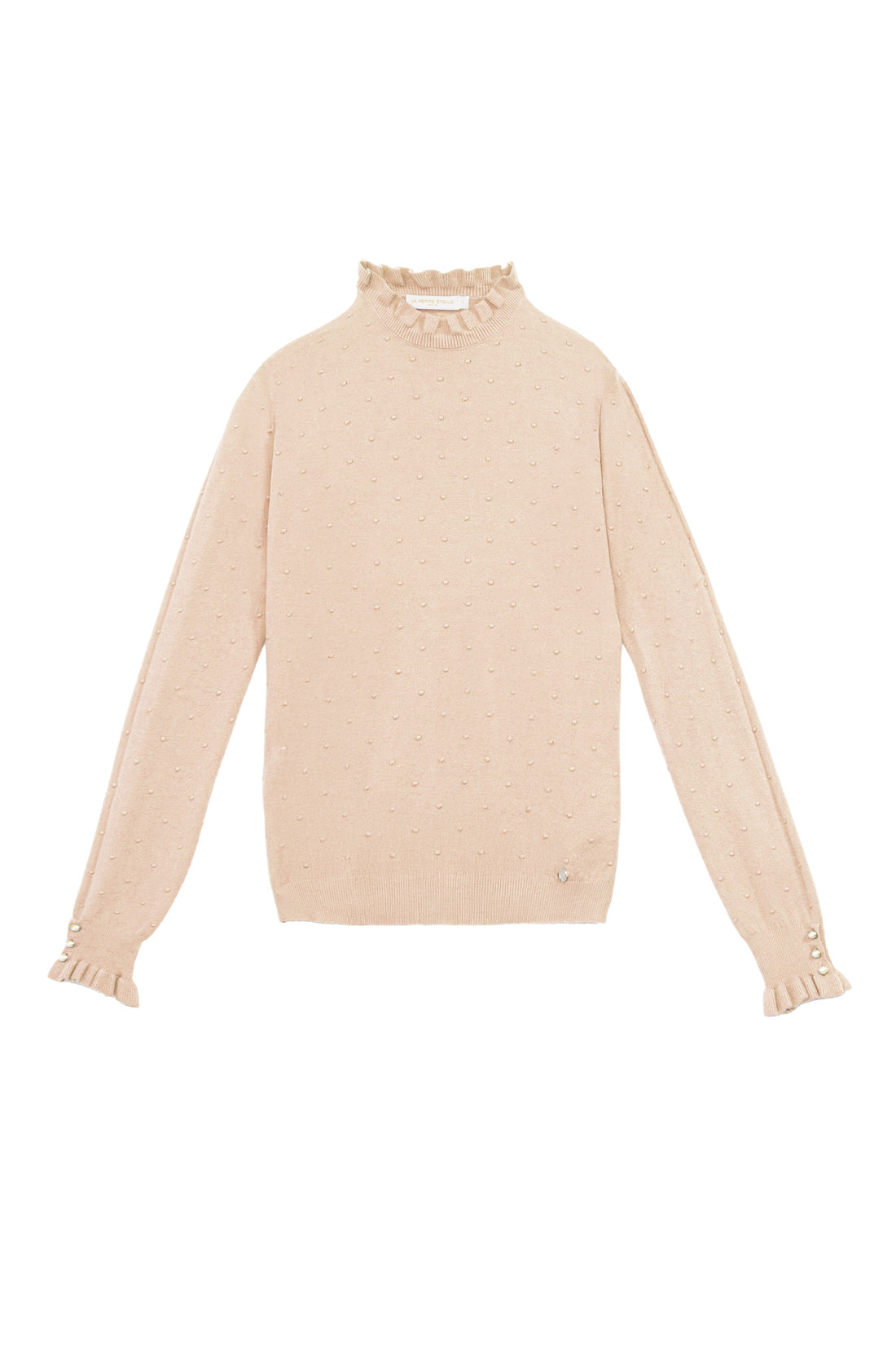 Solferinos high neck sweater - Beige