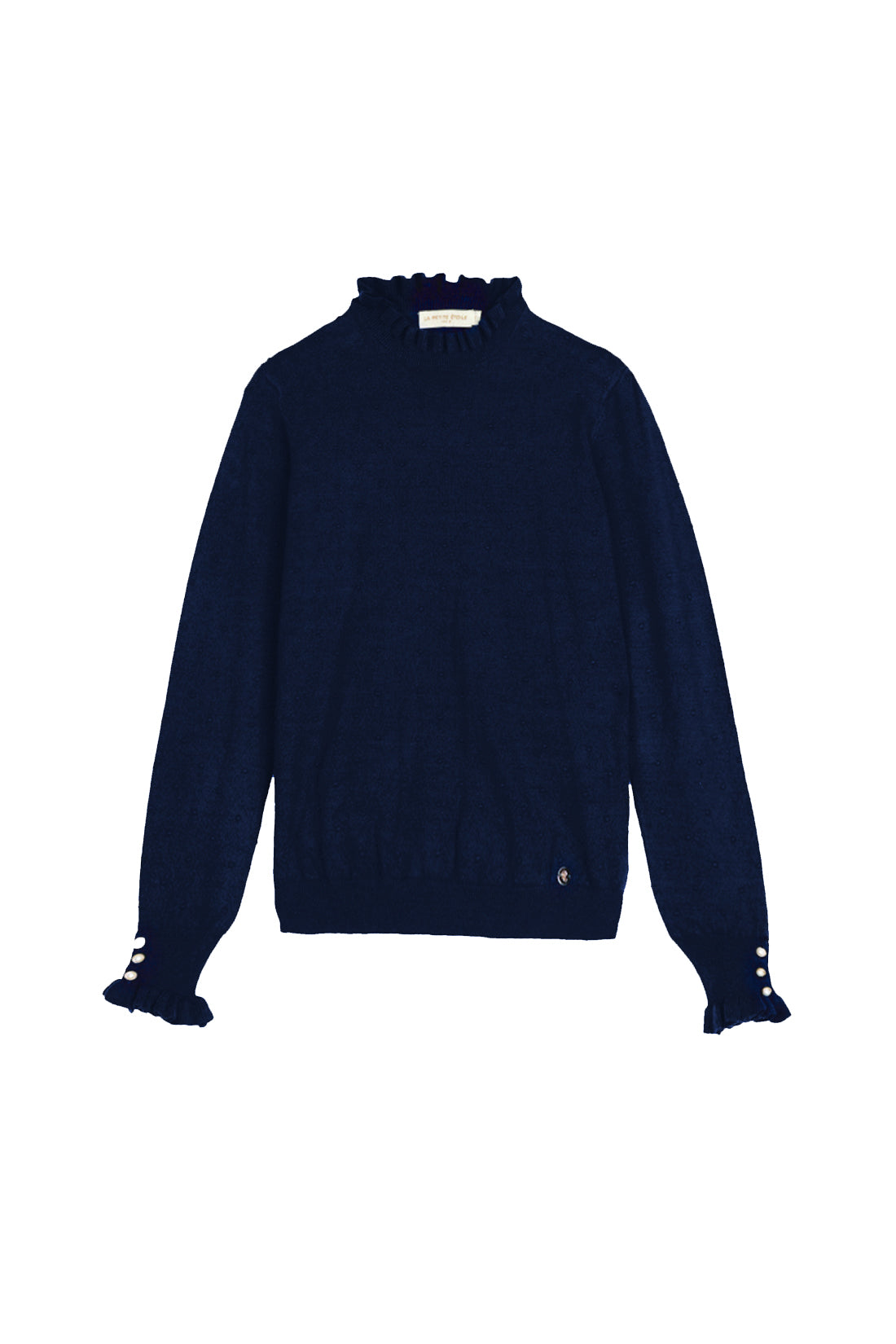 Solferinos high neck sweater - Navy