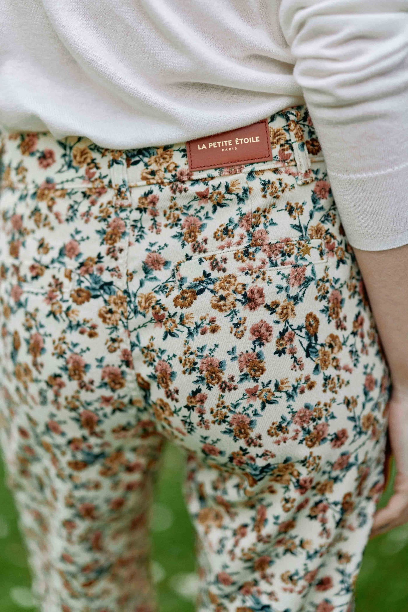 Pantalon velours Sonny - Floral