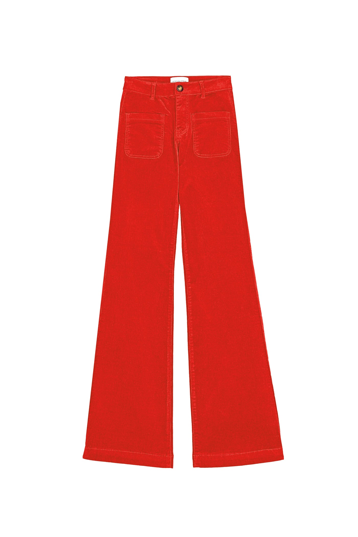 Velvet pants red - Sonny