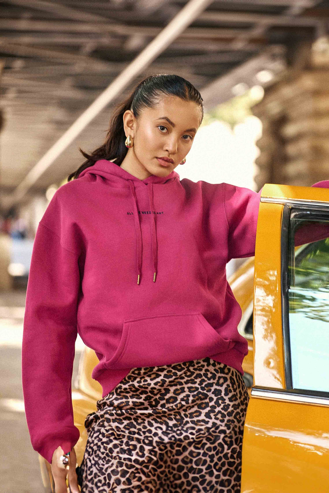 Sweat-shirt Tanya - 45-fuchsia