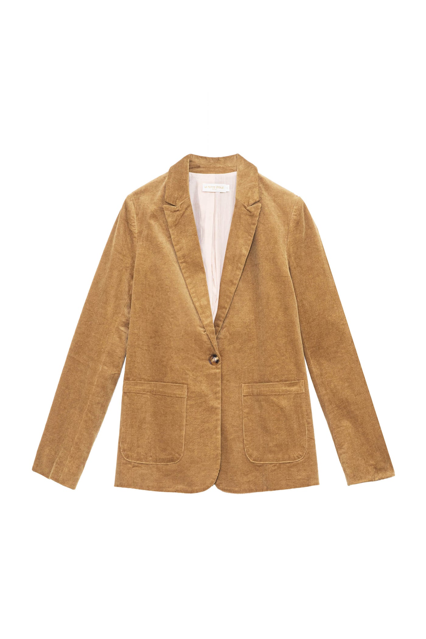 Beige corduroy suit jacket - Valeria