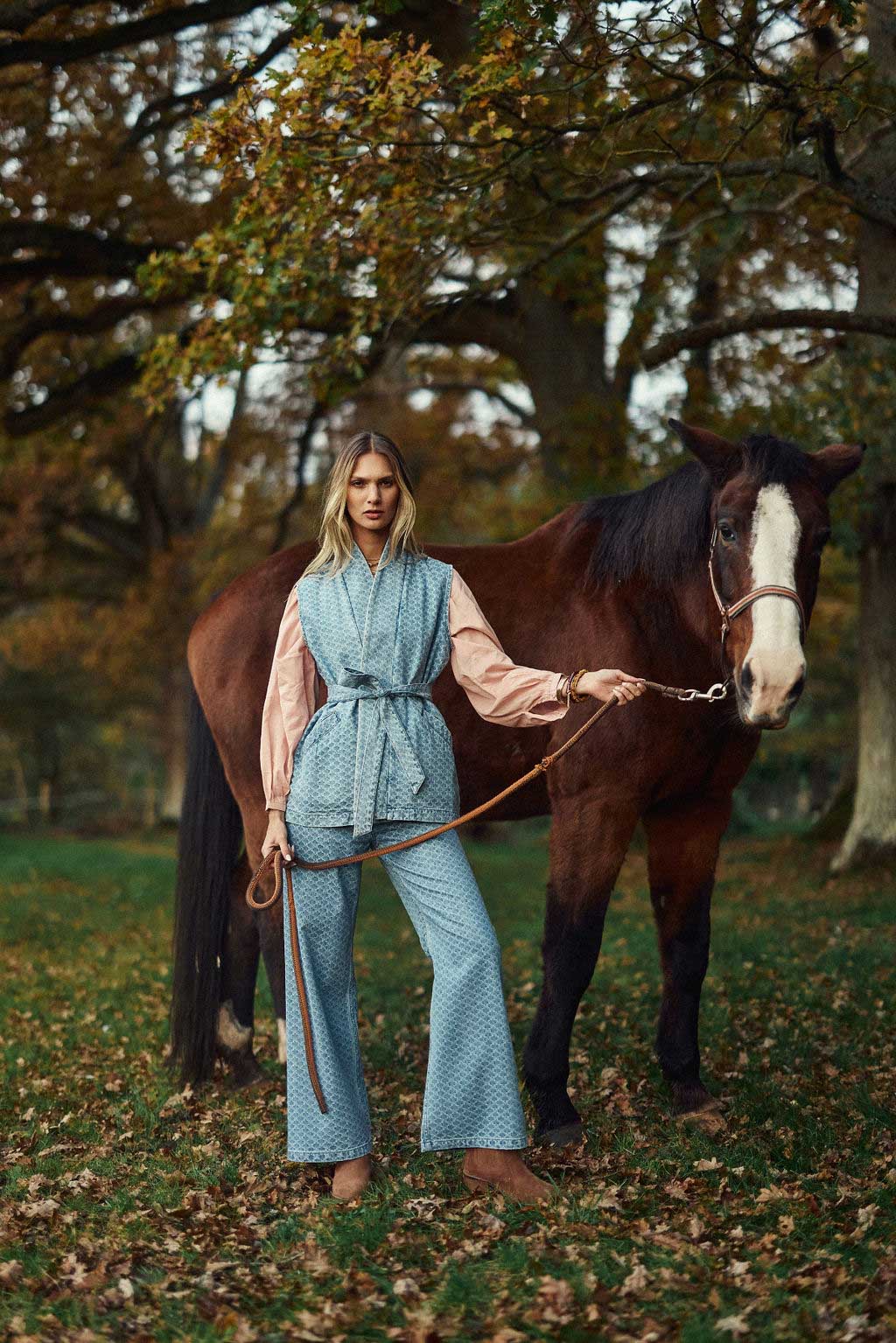 Veste en denim Verany - Stone