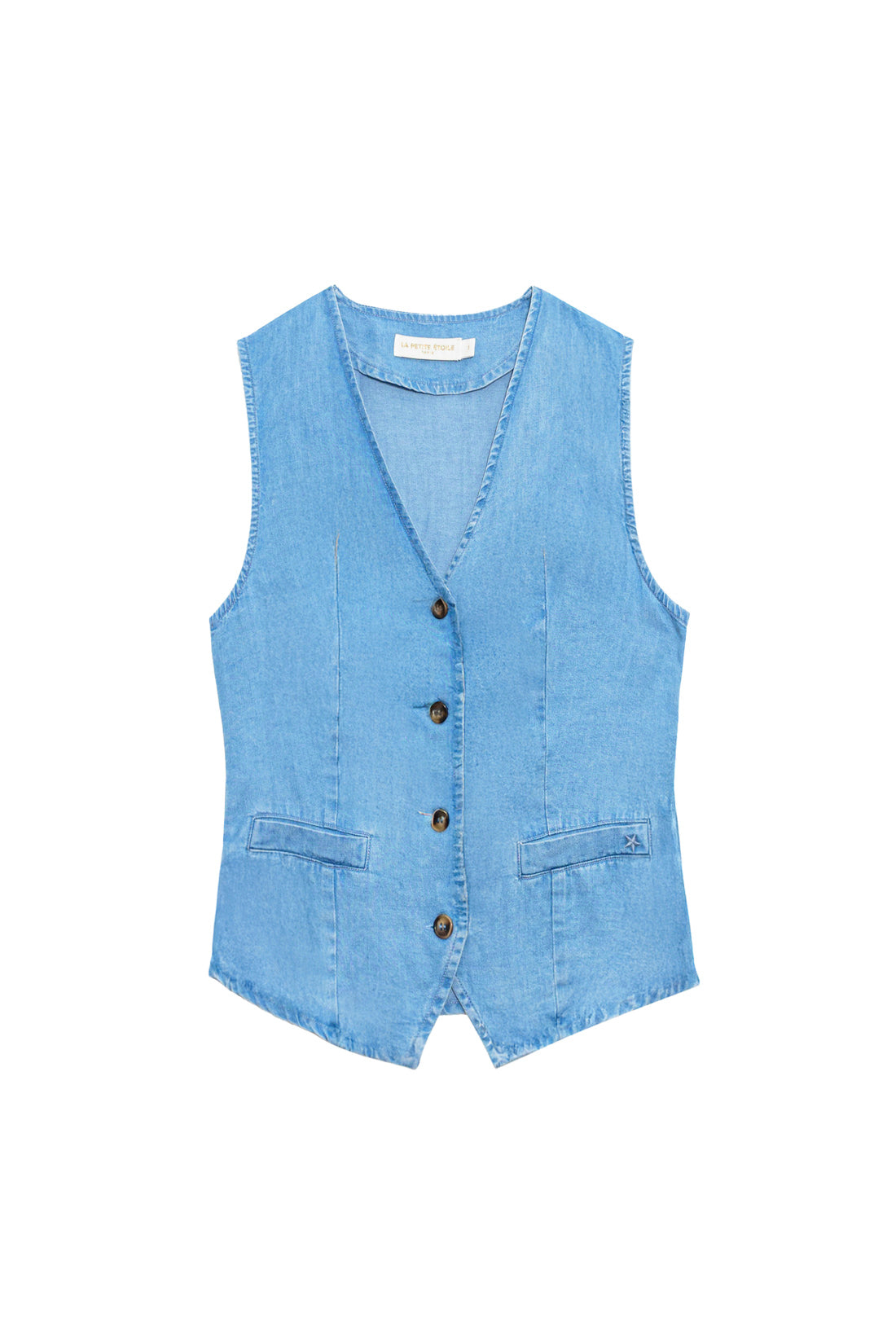 Stone sleeveless jacket - Vic