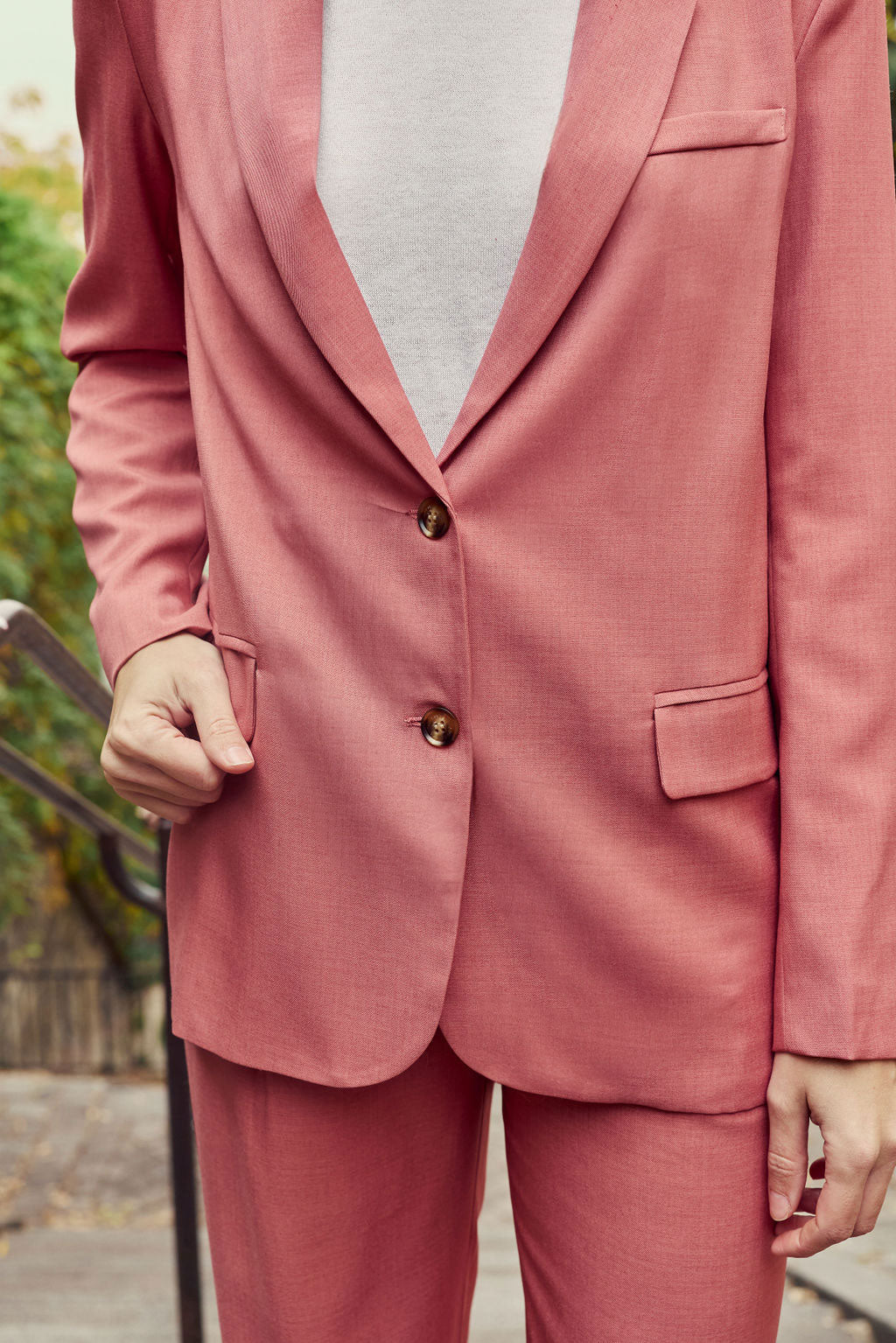 Veste de tailleur Vida - Vieux rose