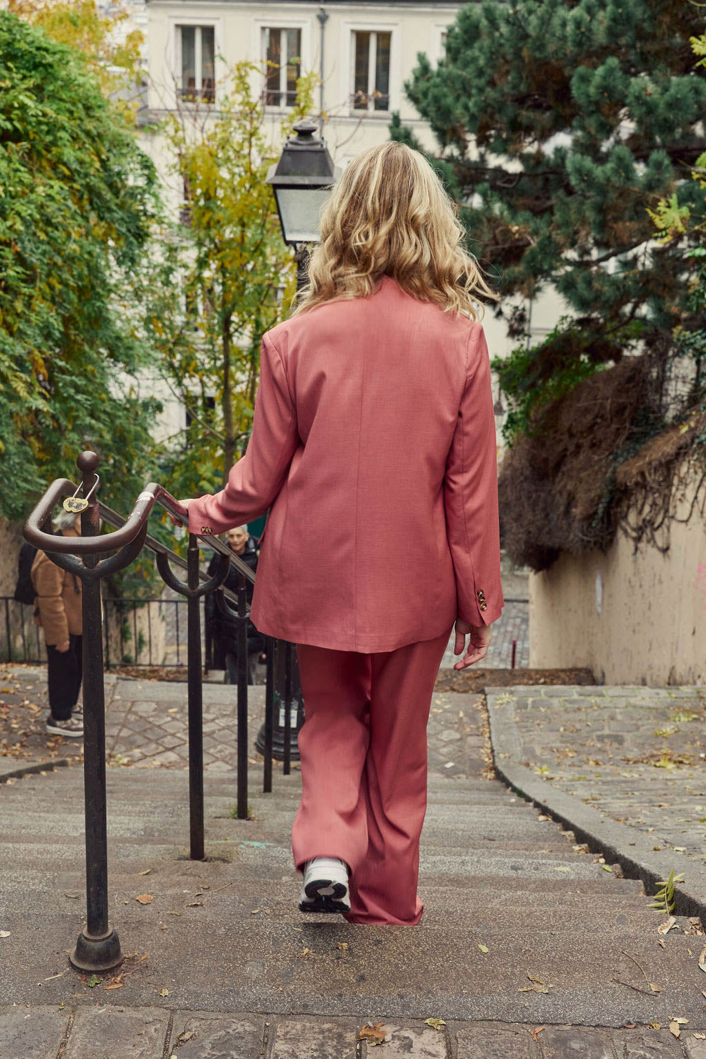 Veste de tailleur Vida - Vieux rose