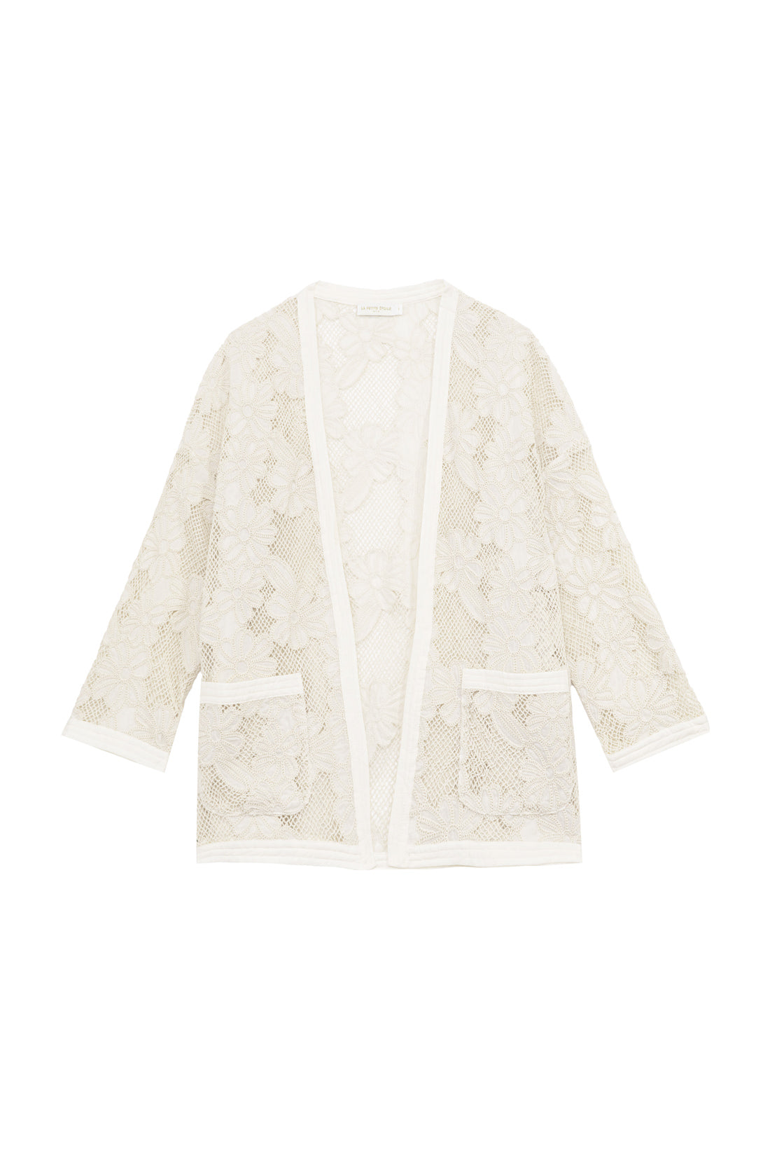 Kimono en coton Violaine - Beige