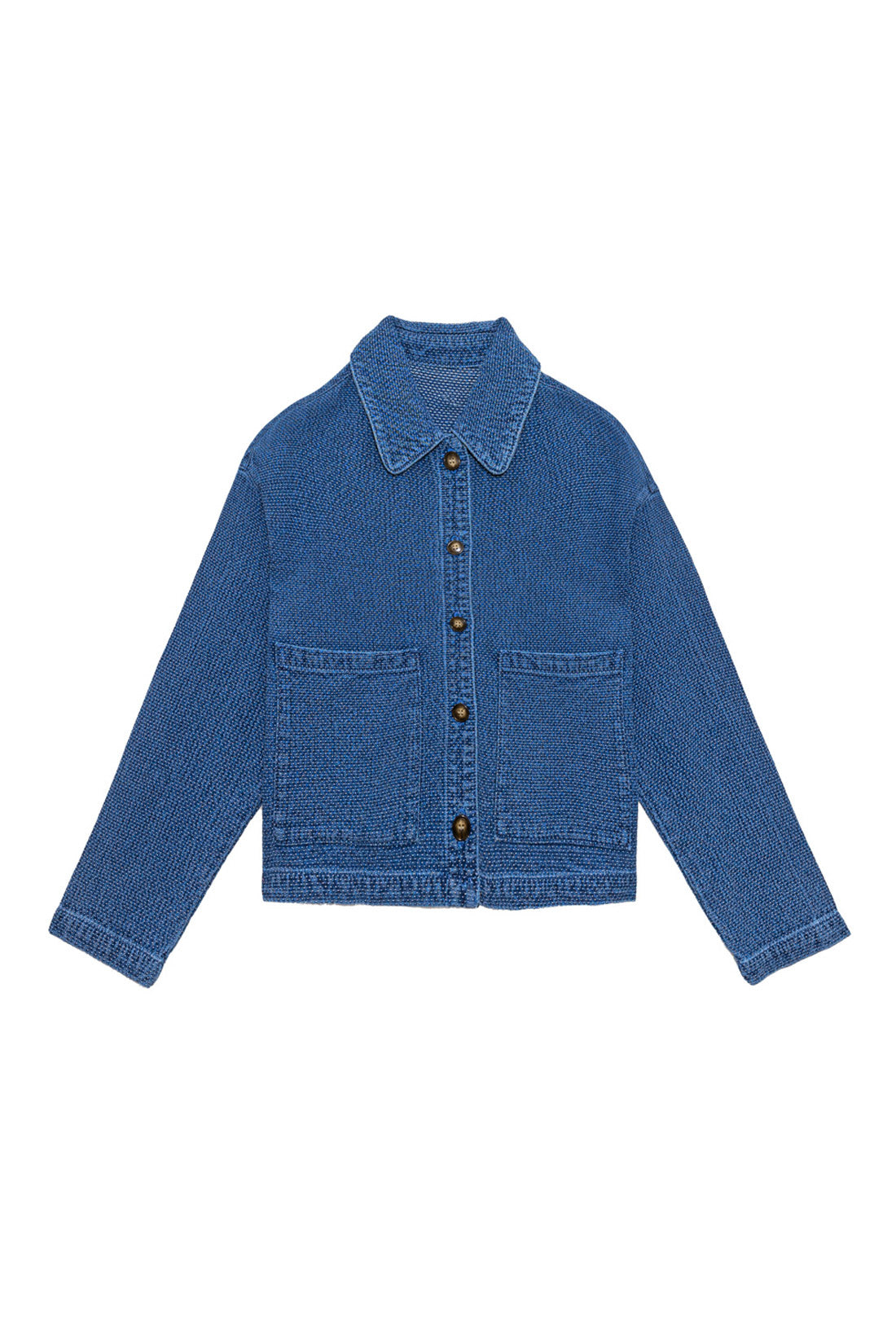 Indigo denim jacket - Virginie