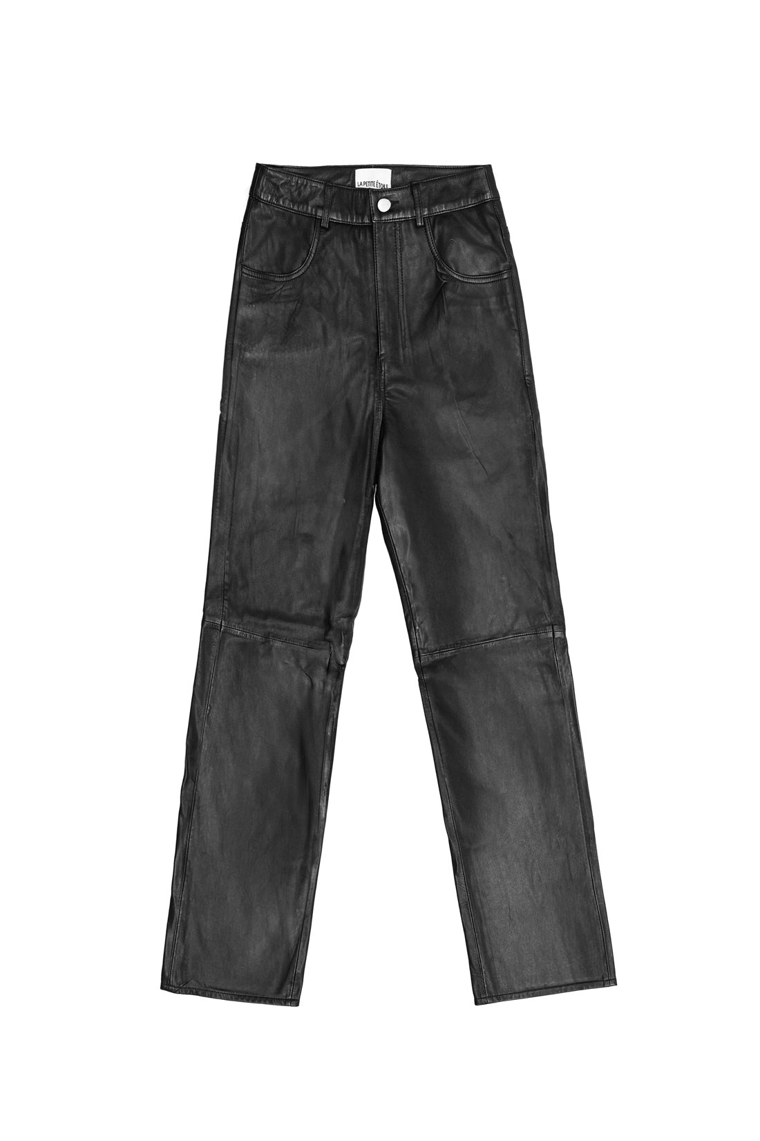 Black leather trousers - Zephyr