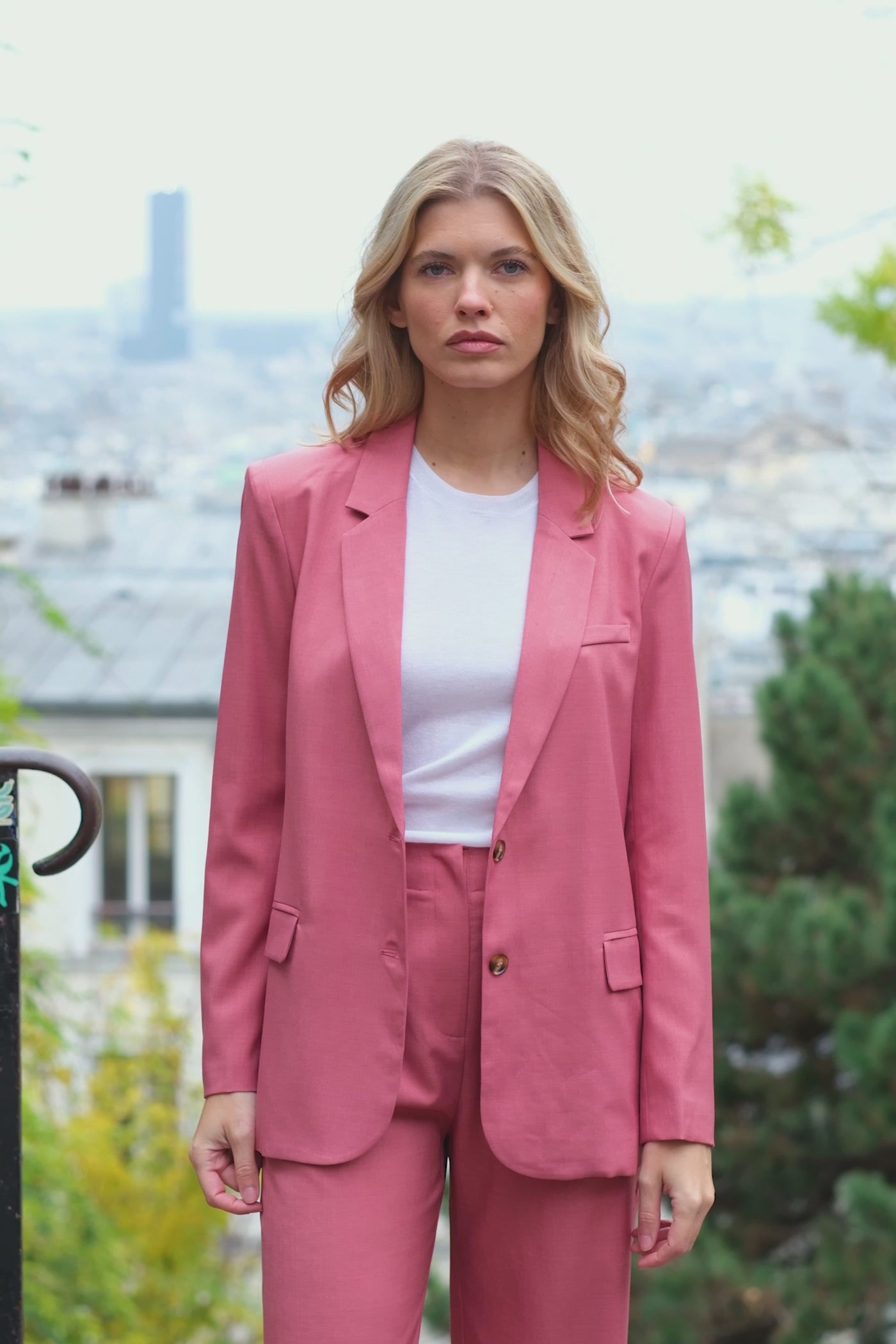 Veste de tailleur Vida - Vieux rose