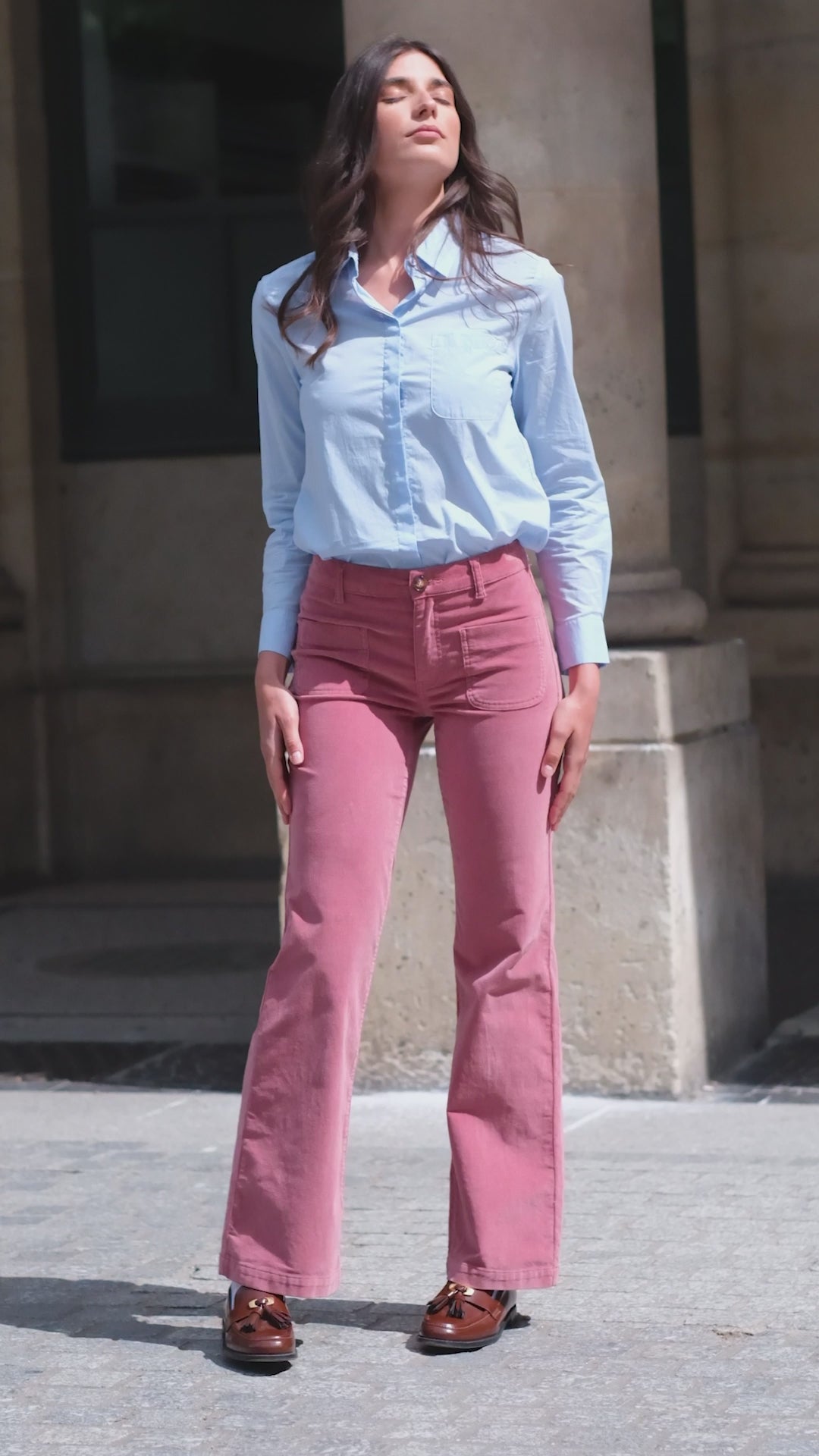 Pantalon Sonny - 42-vieux Rose