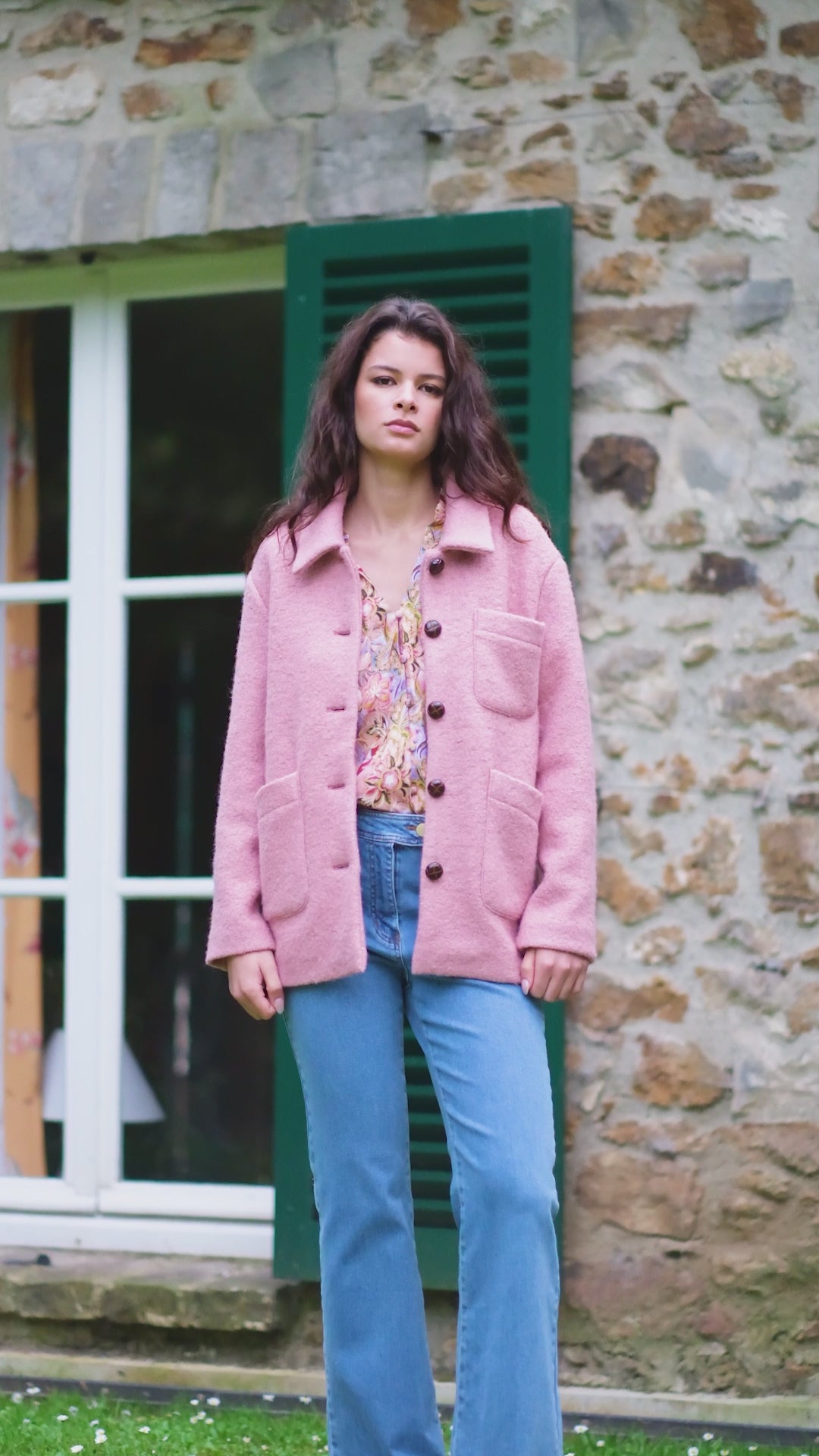 Coat Nita - Pink